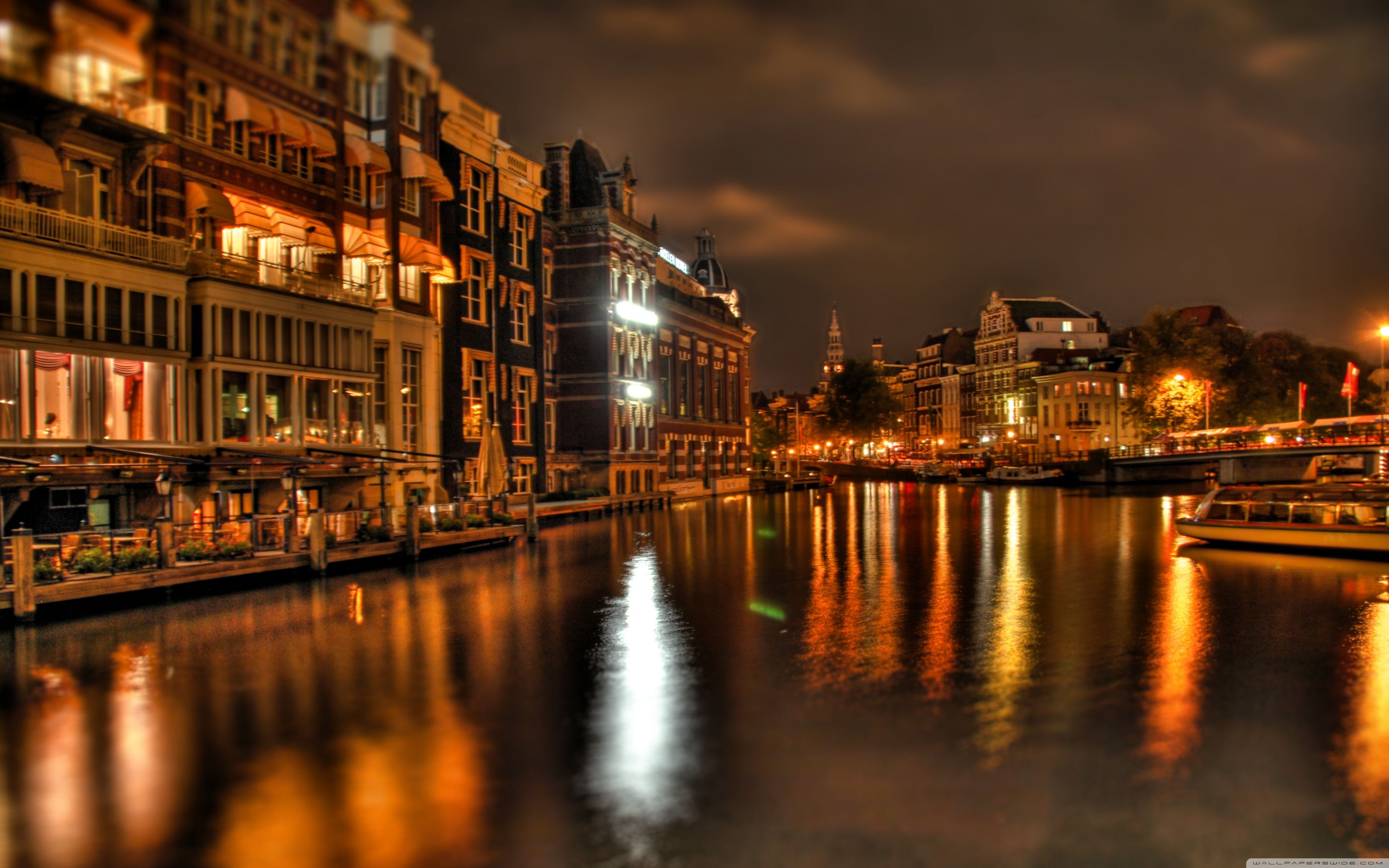 Amsterdam Night Wallpapers - 4k, HD Amsterdam Night Backgrounds on ...