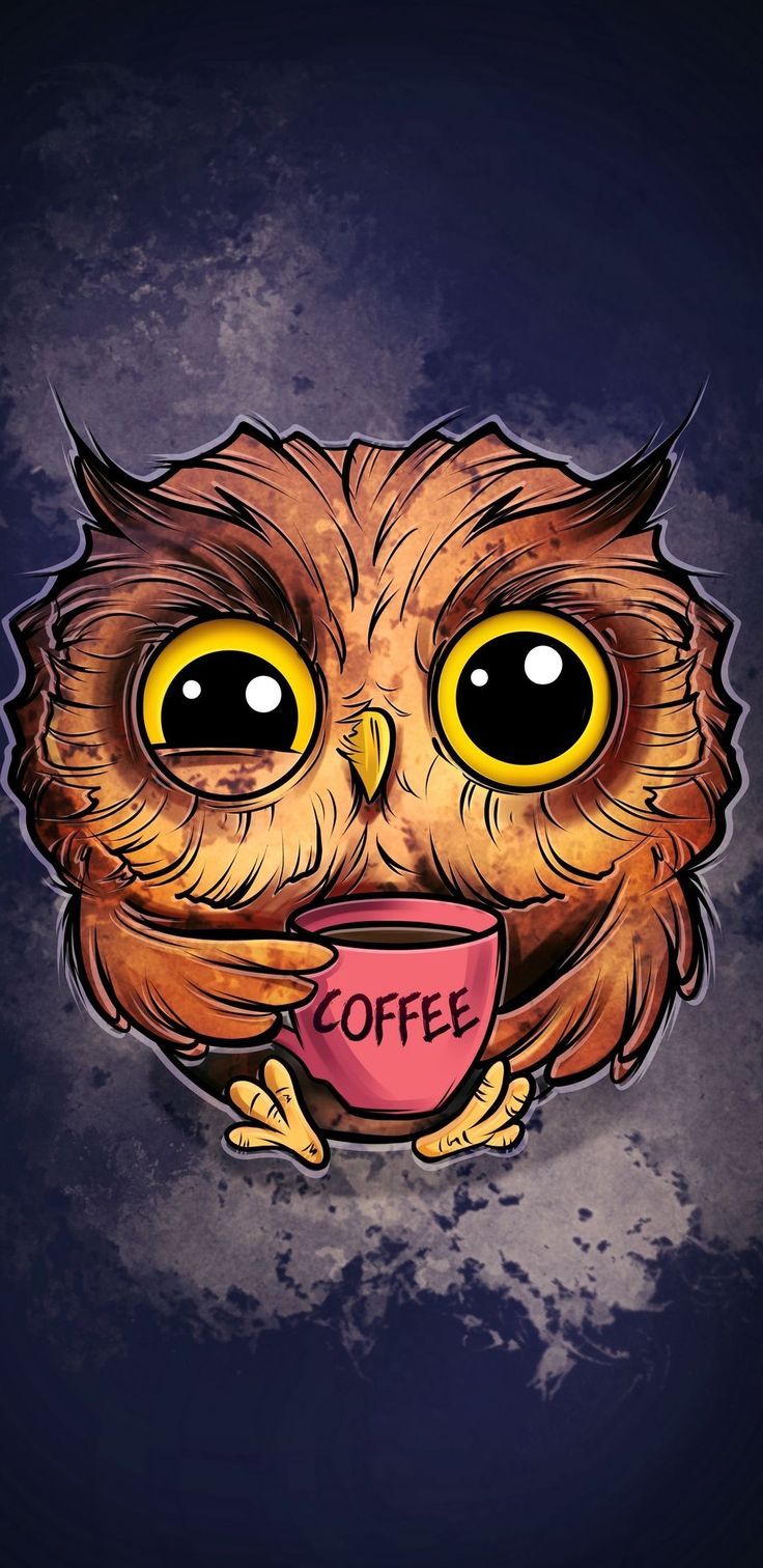 Coffee Owl Wallpapers - 4k, HD Coffee Owl Backgrounds on WallpaperBat