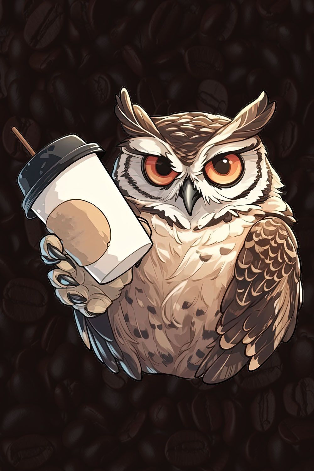 Coffee Owl Wallpapers - 4k, HD Coffee Owl Backgrounds on WallpaperBat