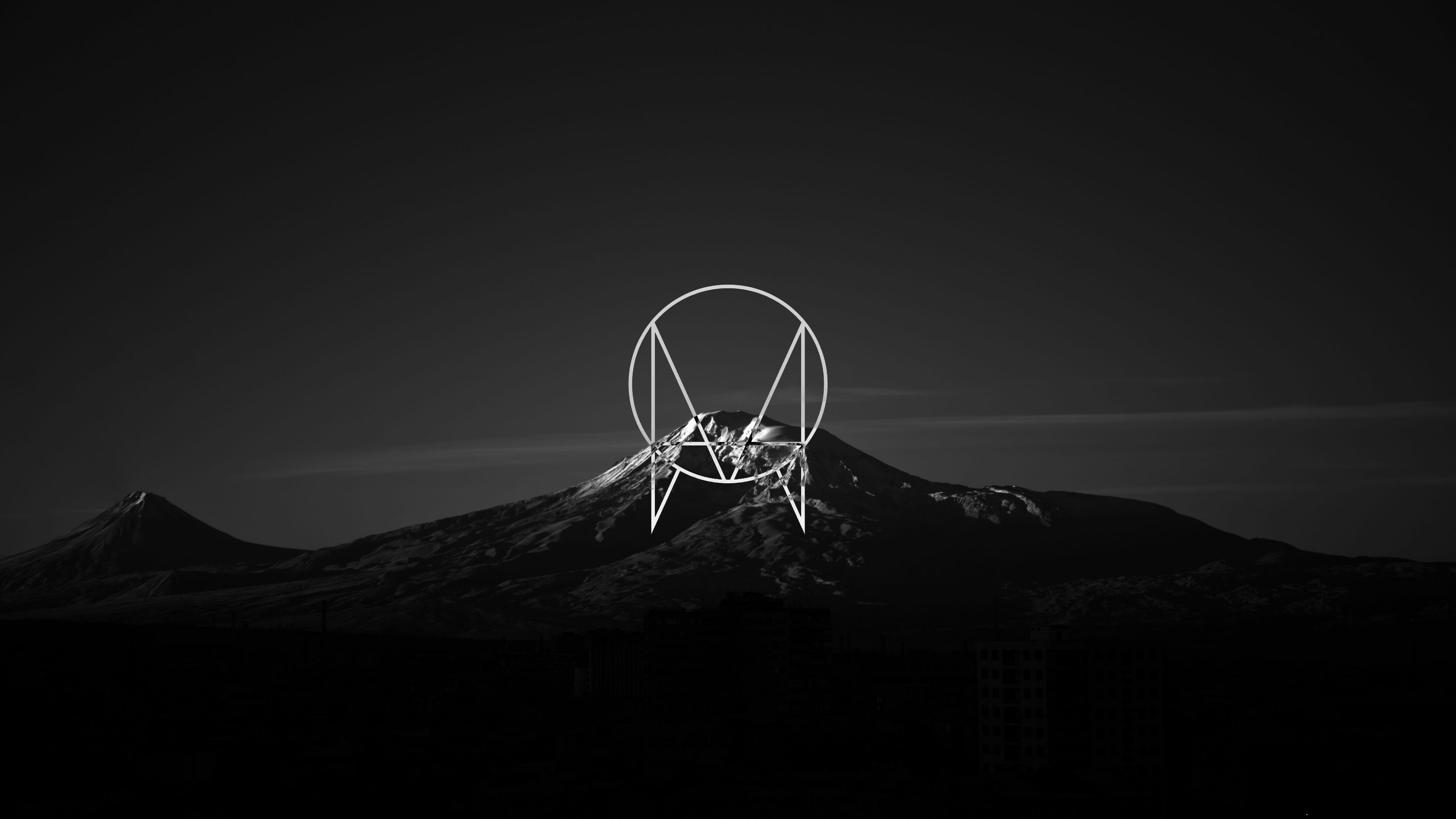 3344x1881 OWSLA & Skrillex Black Mountain Desktop Wallpapers [3344 x 1881 ... Wallpaper