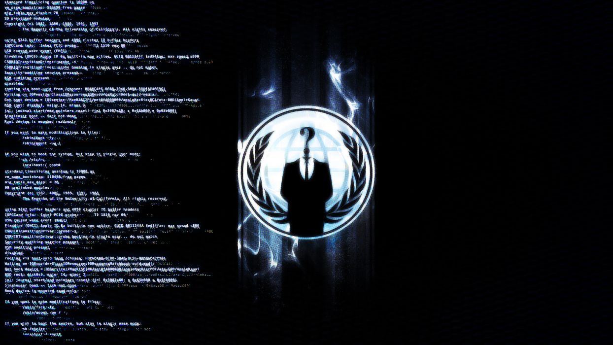 1244x700 Anomynous program computer dark anarchy error wallpaper ... Wallpaper