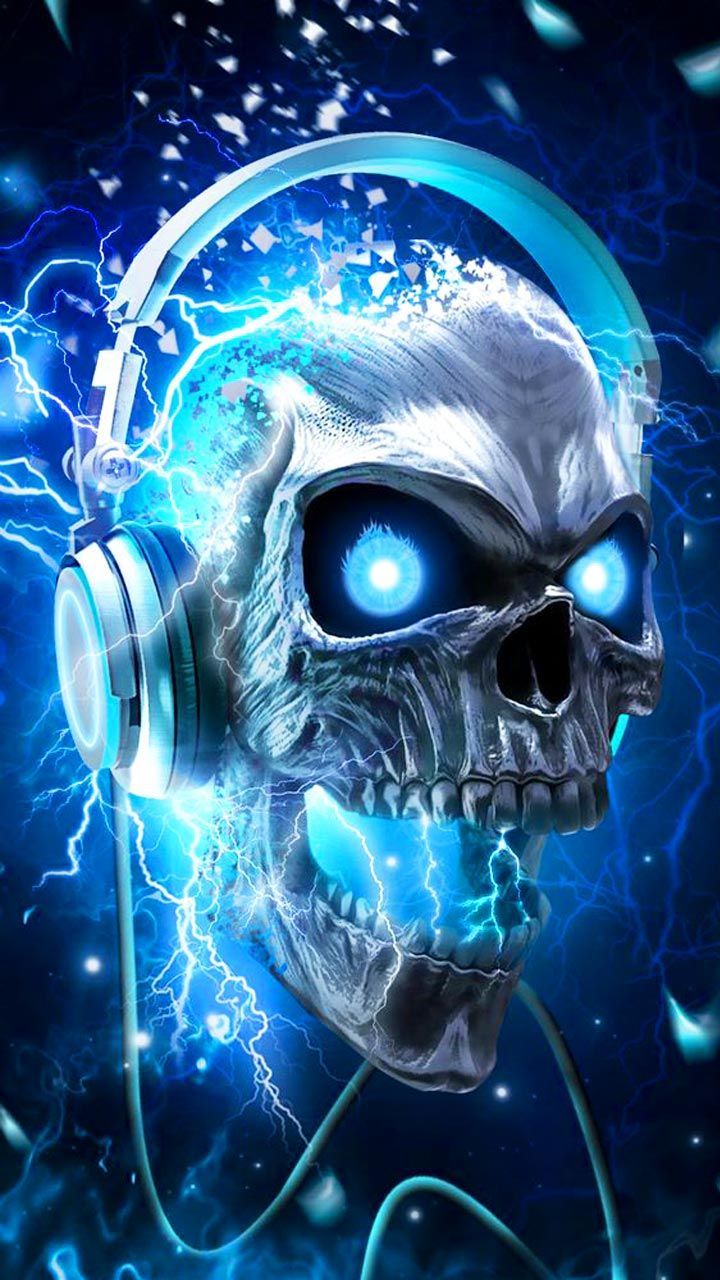 Neon Skull Wallpapers - 4k, HD Neon Skull Backgrounds on WallpaperBat