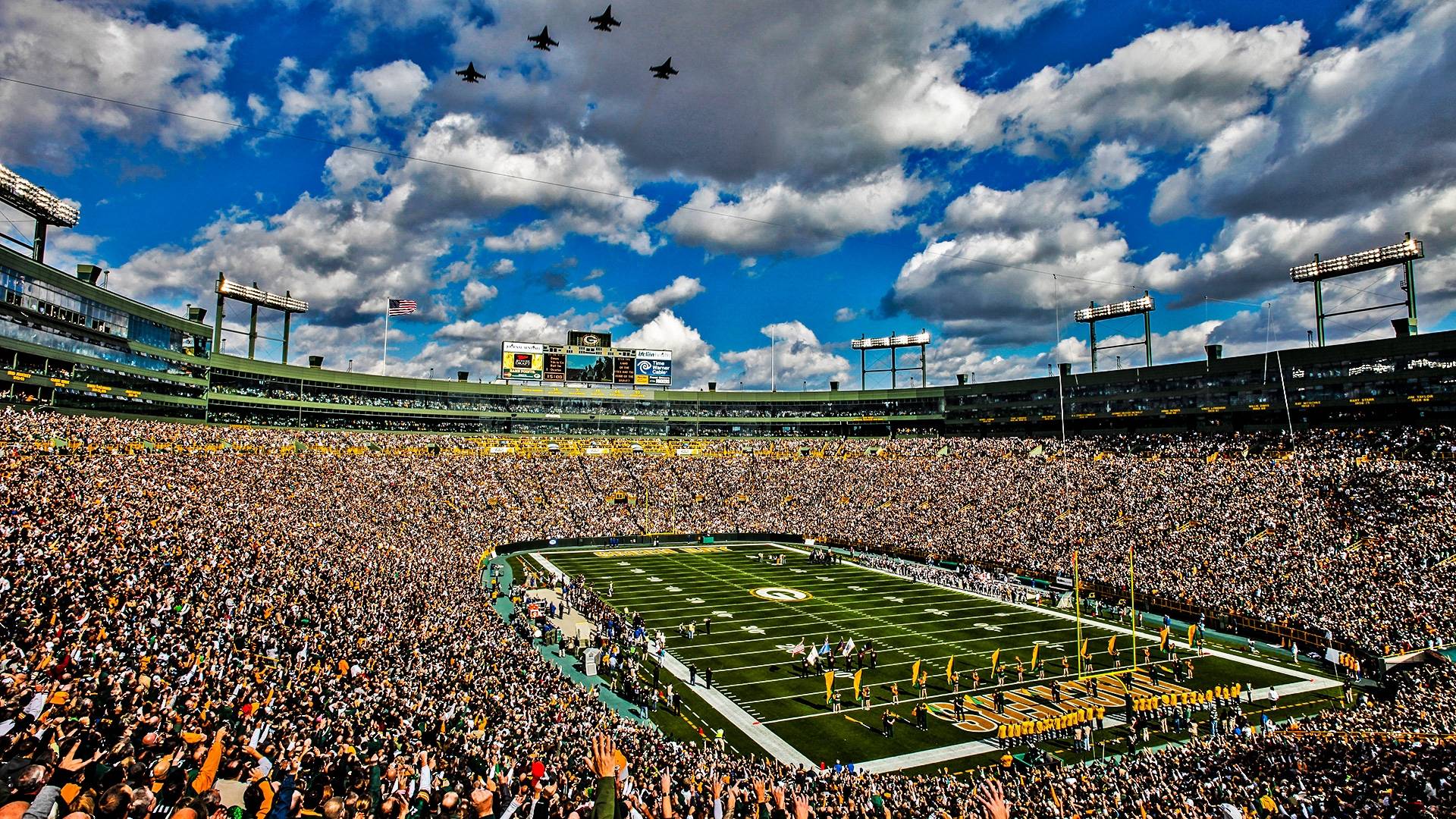 American Football Field Stadium Background Lambeau Fi vrogue.co