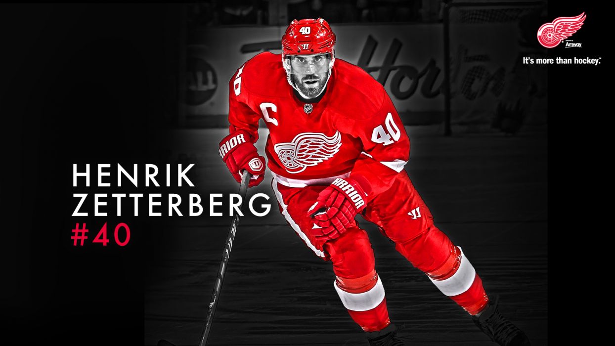 1244x700 Hockey Henrik Zetterberg Detroit Red Wings wallpaper. 1600x900 on WallpaperBat