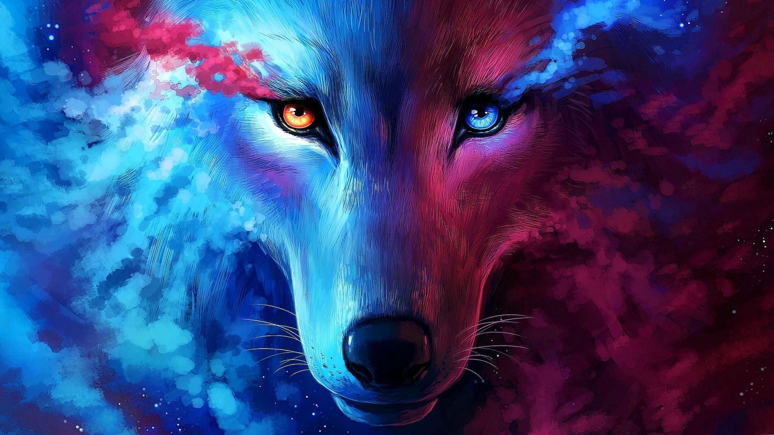 Galaxy Wolf Wallpapers - 4k, HD Galaxy Wolf Backgrounds on WallpaperBat