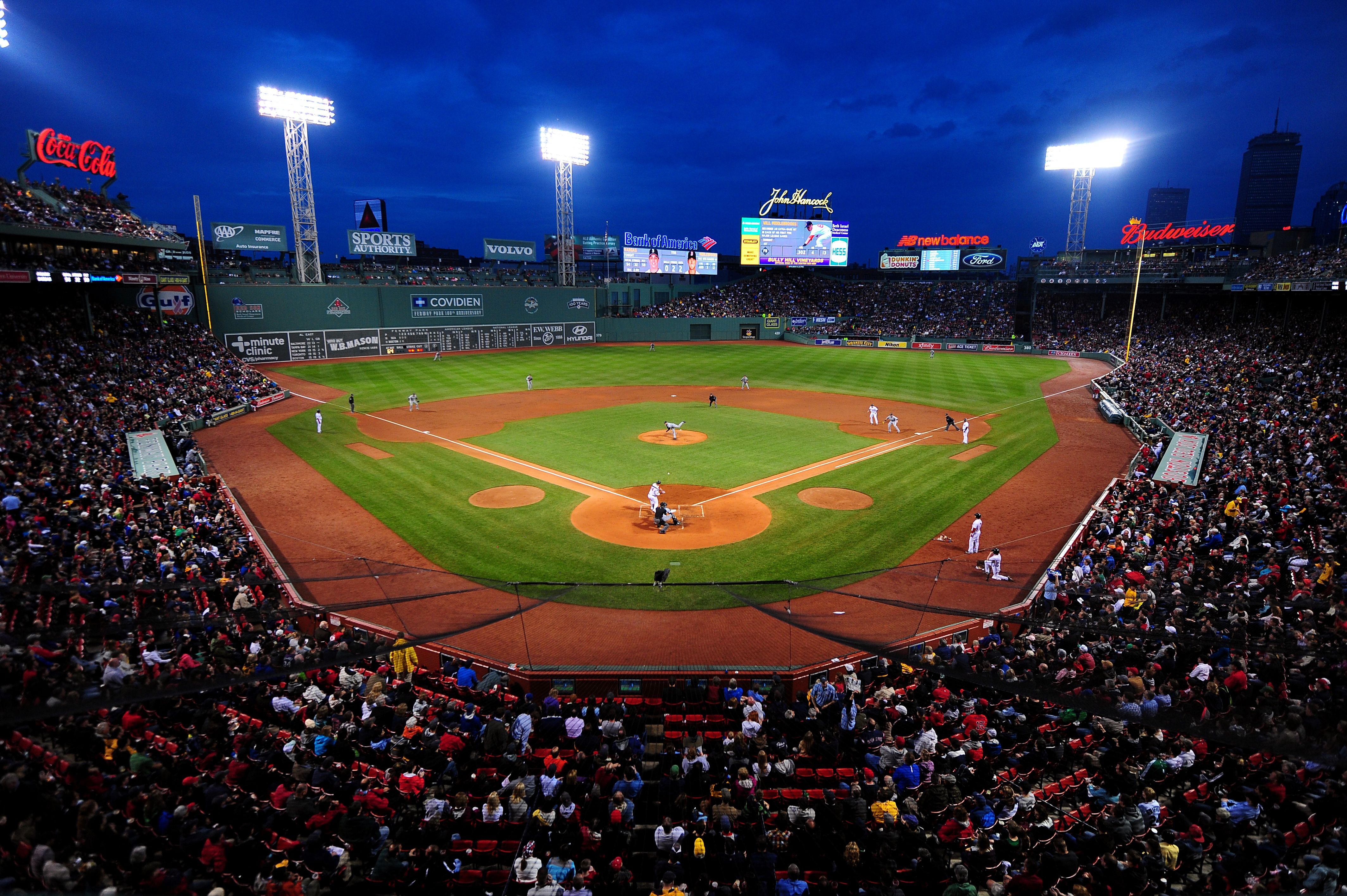 Boston Red Sox Fenway Park Wallpapers 4k, HD Boston Red Sox Fenway