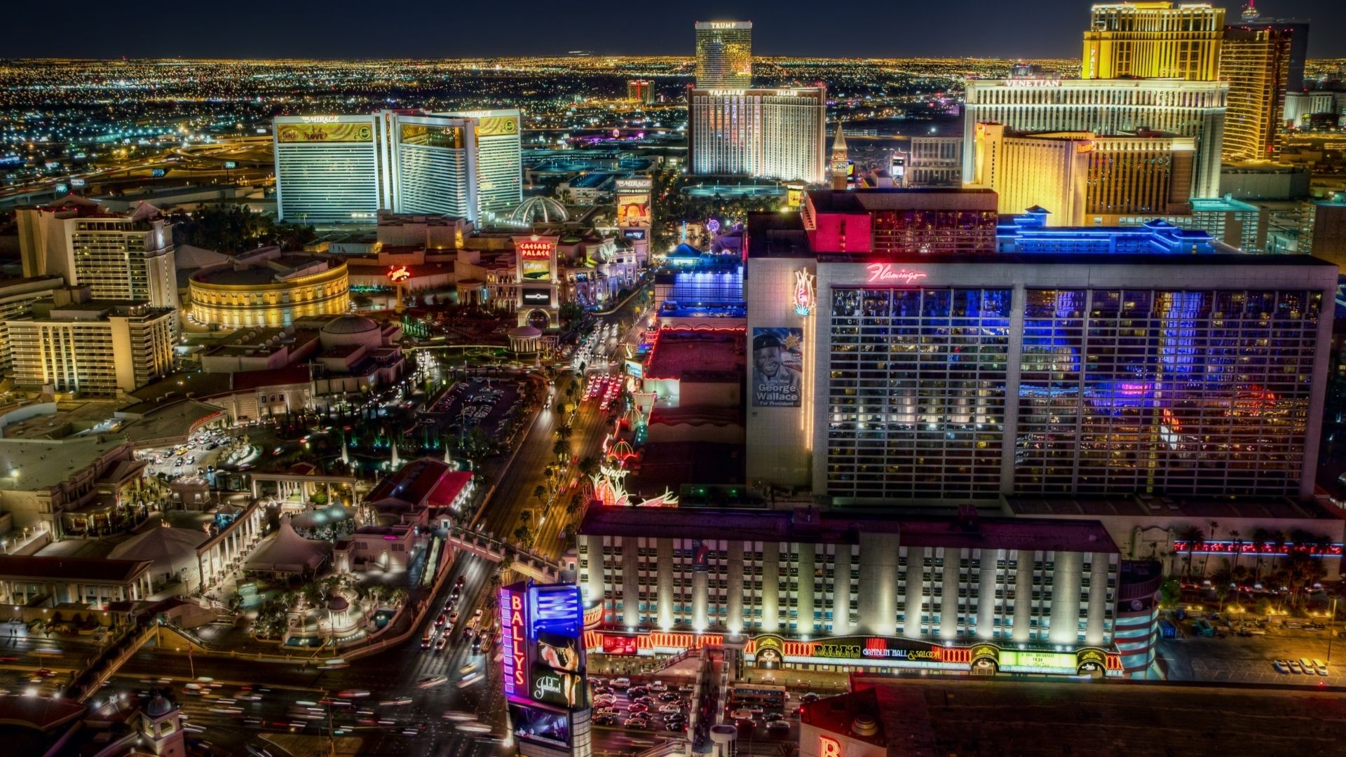 Las Vegas Skyline Wallpapers - 4k, HD Las Vegas Skyline Backgrounds on