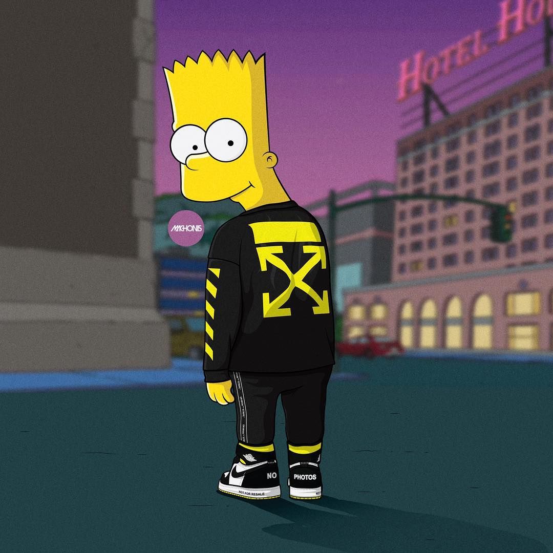 Bart Simpson iPhone Wallpapers.
