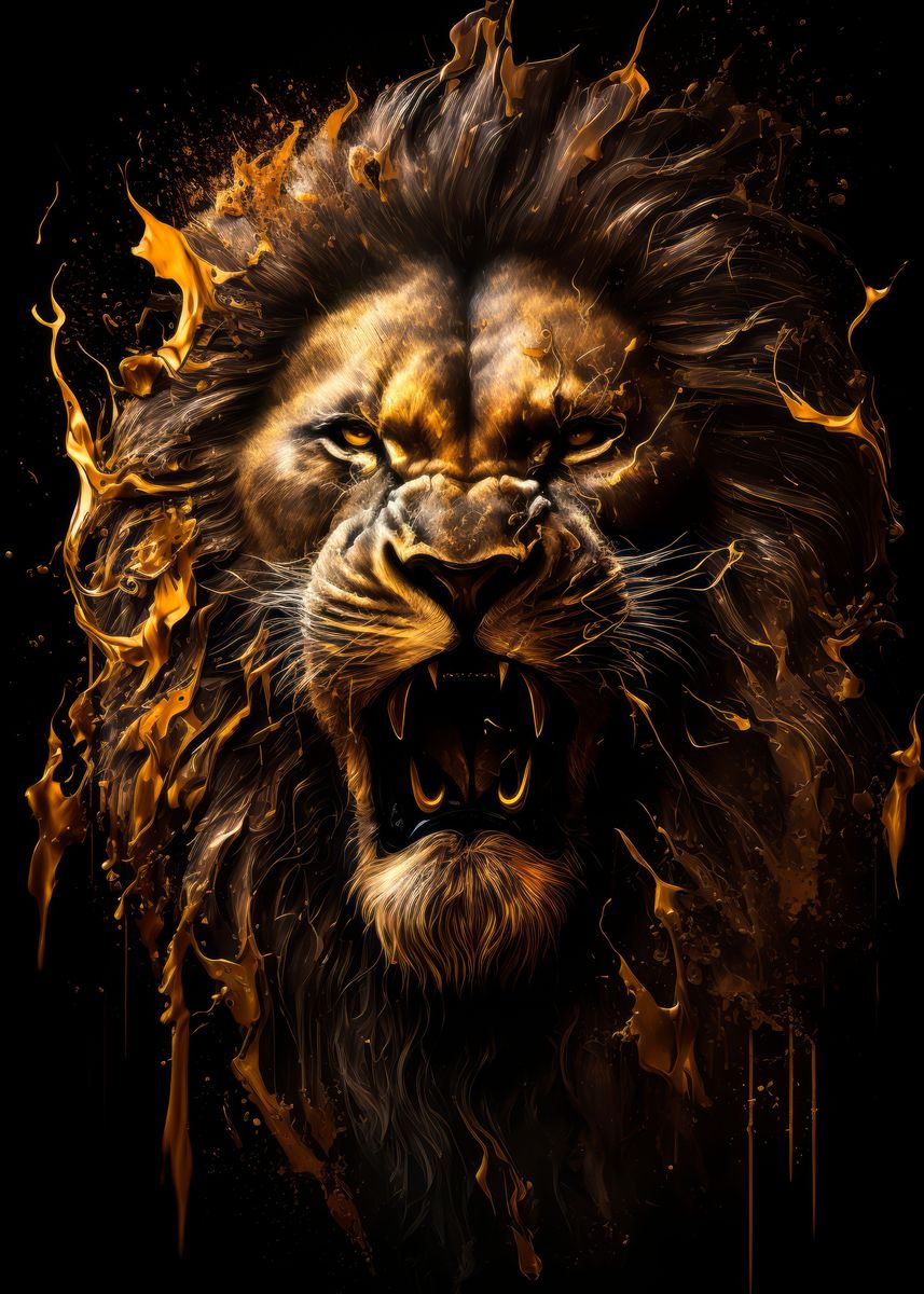 Golden Lion Wallpapers - 4k, HD Golden Lion Backgrounds on WallpaperBat