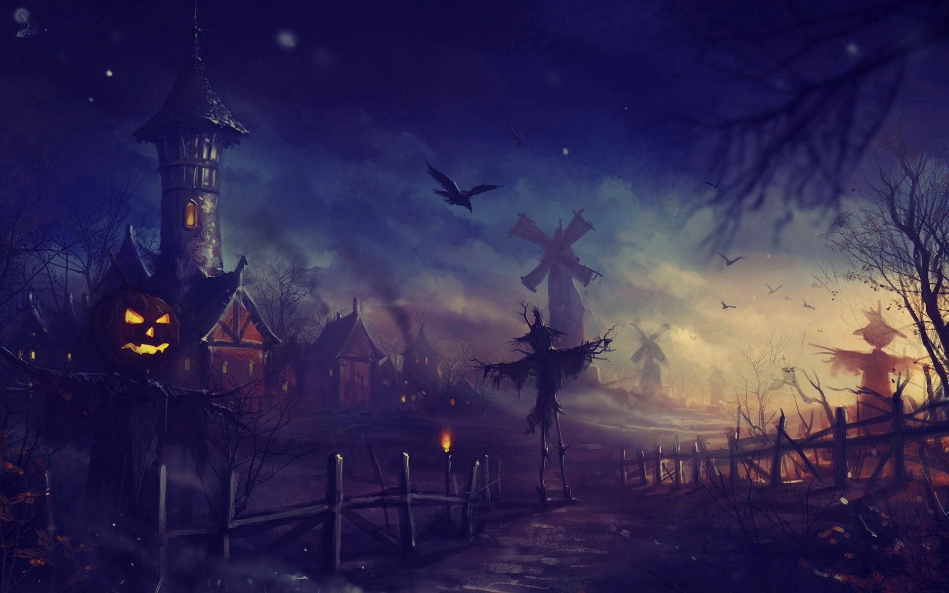 Halloween Night Wallpapers - 4k, HD Halloween Night Backgrounds on ...