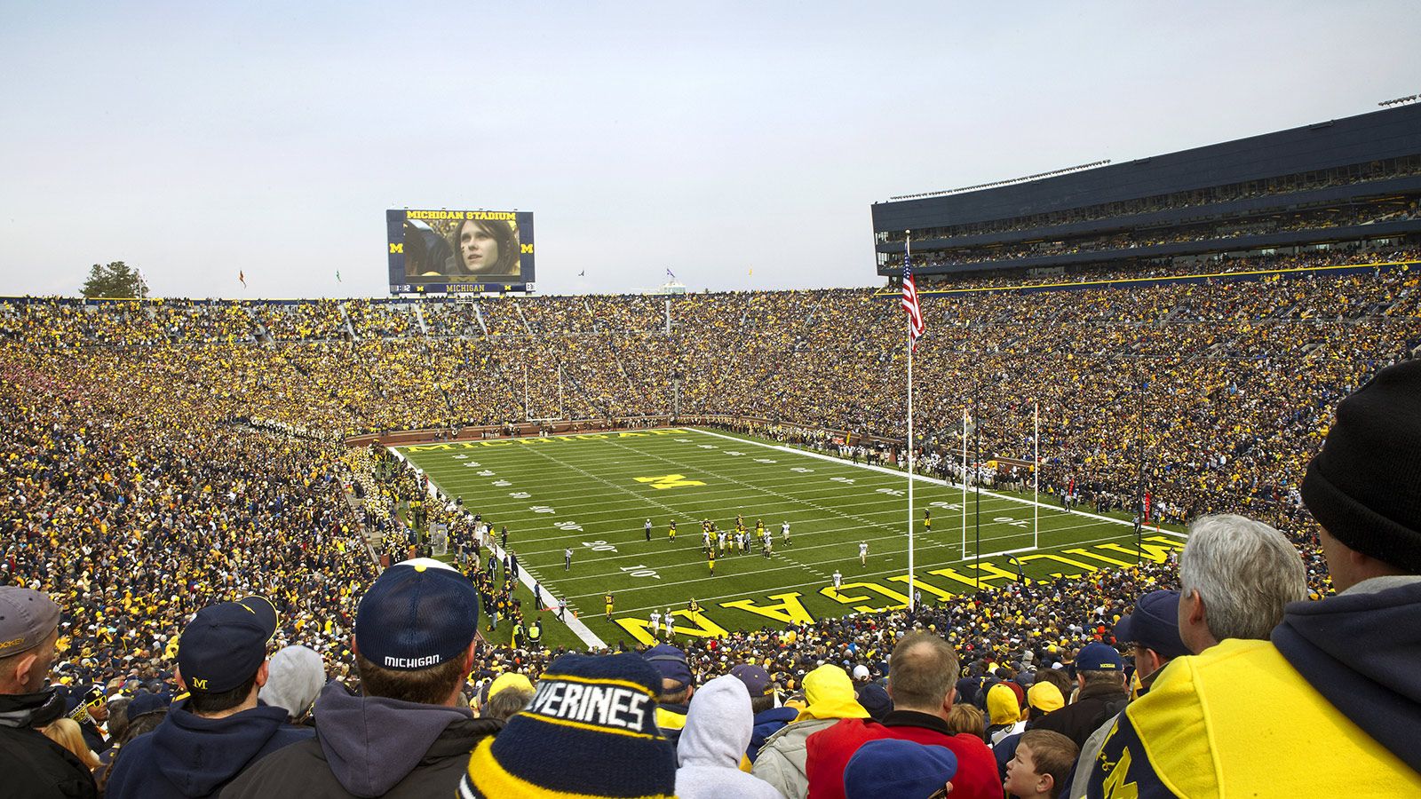 Big House Michigan Stadium Wallpapers - 4k, Hd Big House Michigan 