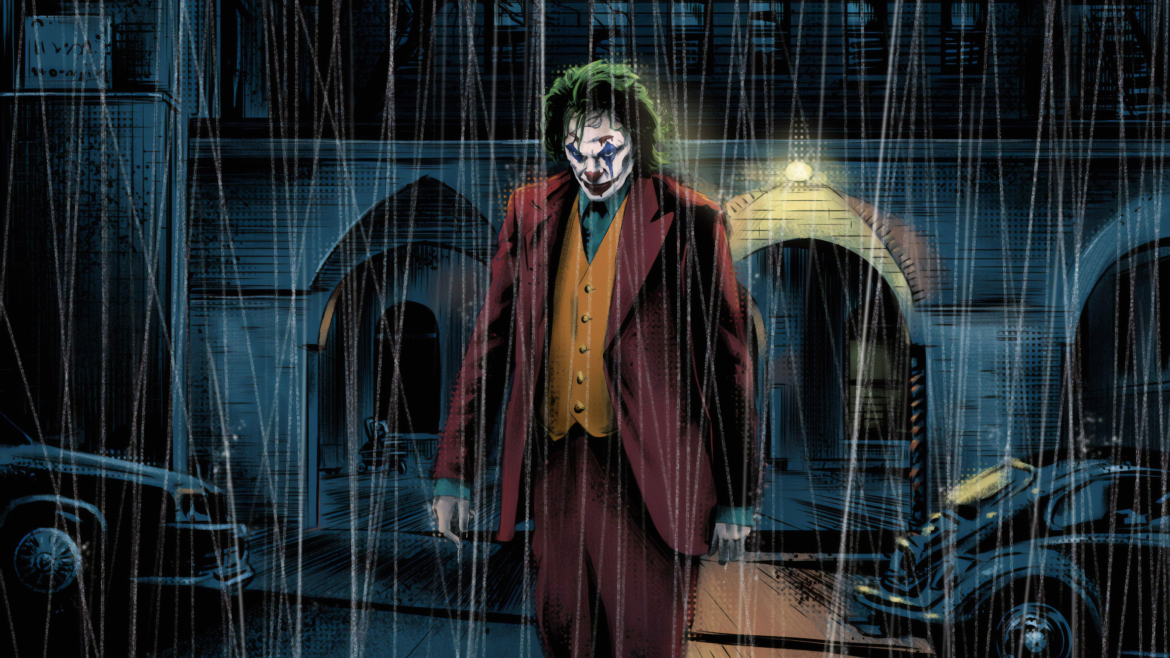 Joker Art Wallpapers 4k Hd Joker Art Backgrounds On Wallpaperbat