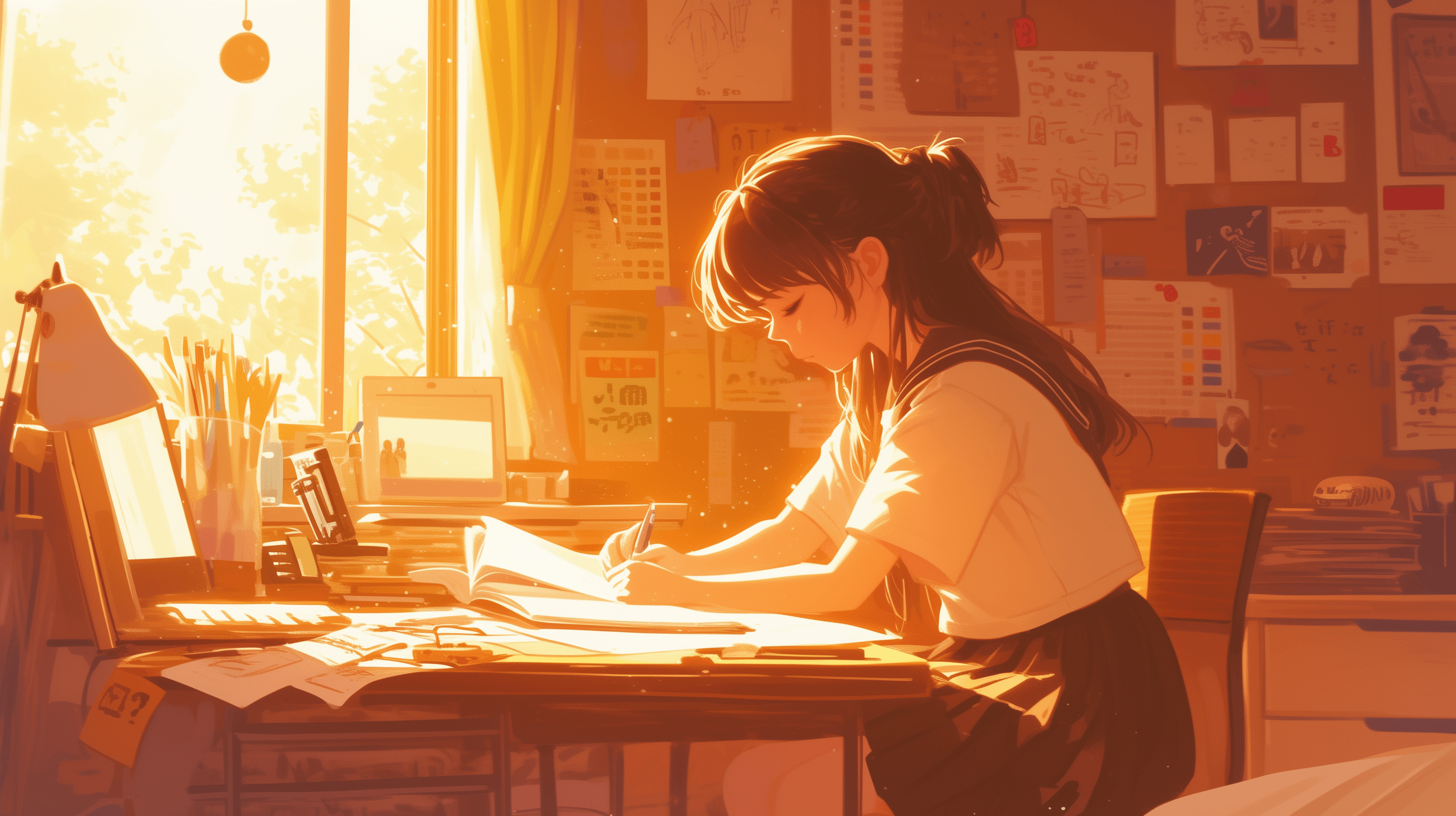 Anime Study Wallpapers - 4k, HD Anime Study Backgrounds on WallpaperBat