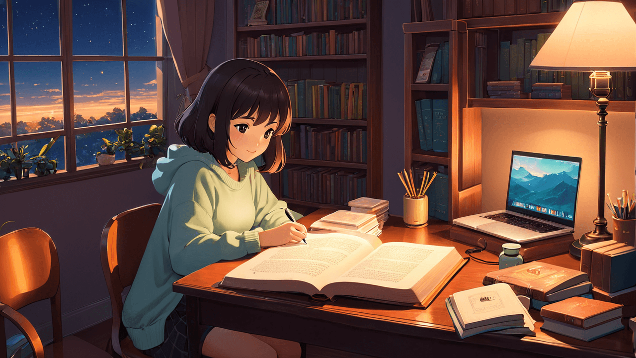 Anime Study Wallpapers - 4k, HD Anime Study Backgrounds on WallpaperBat