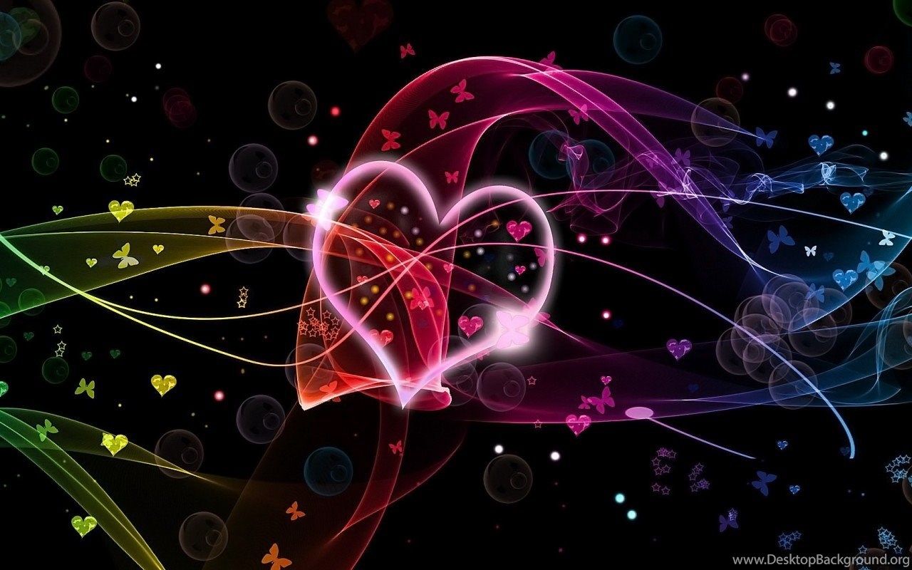 Neon Heart Wallpapers 4k Hd Neon Heart Backgrounds On Wallpaperbat 0153