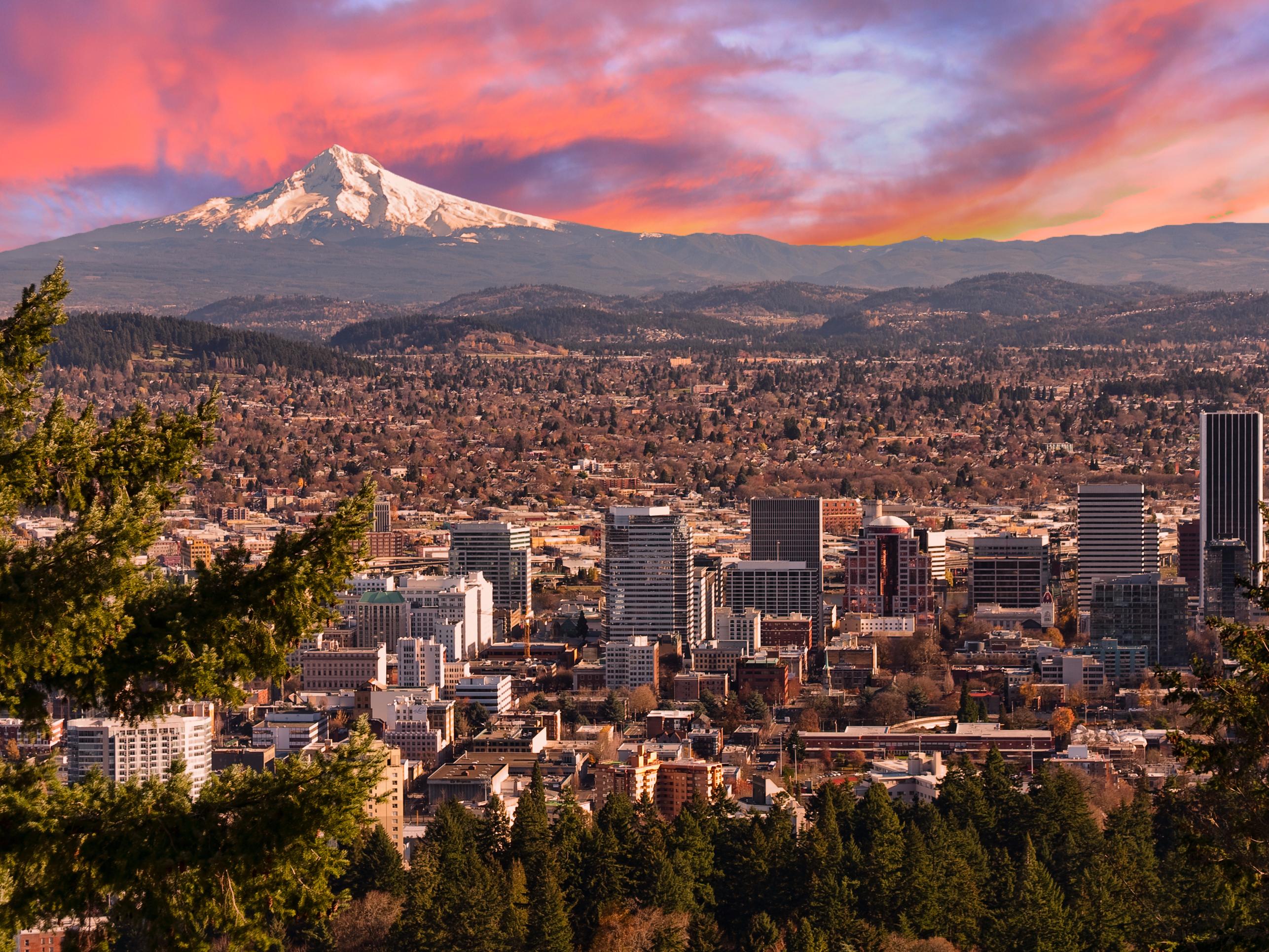 Portland Oregon Wallpapers 4k HD Portland Oregon Backgrounds On 