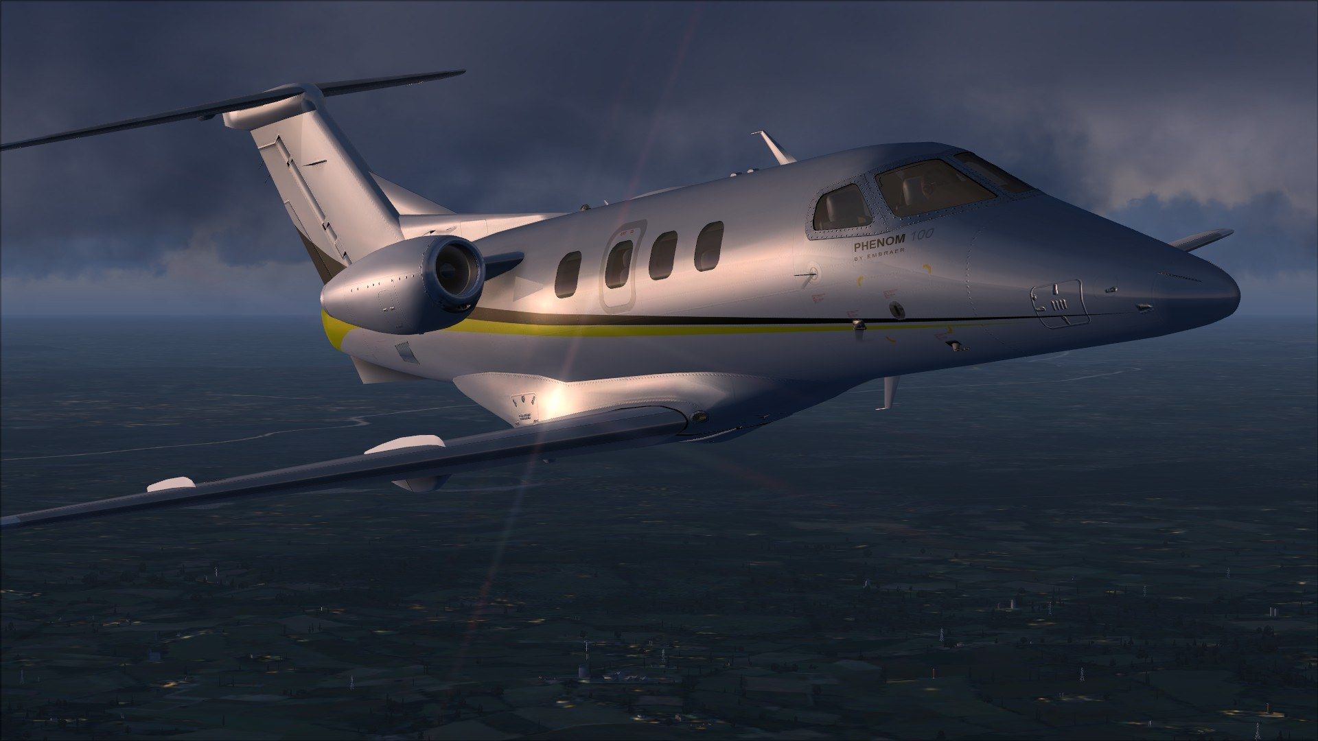 1920x1080 FSX Insider | Embraer Phenom 100 Add-On Wallpaper