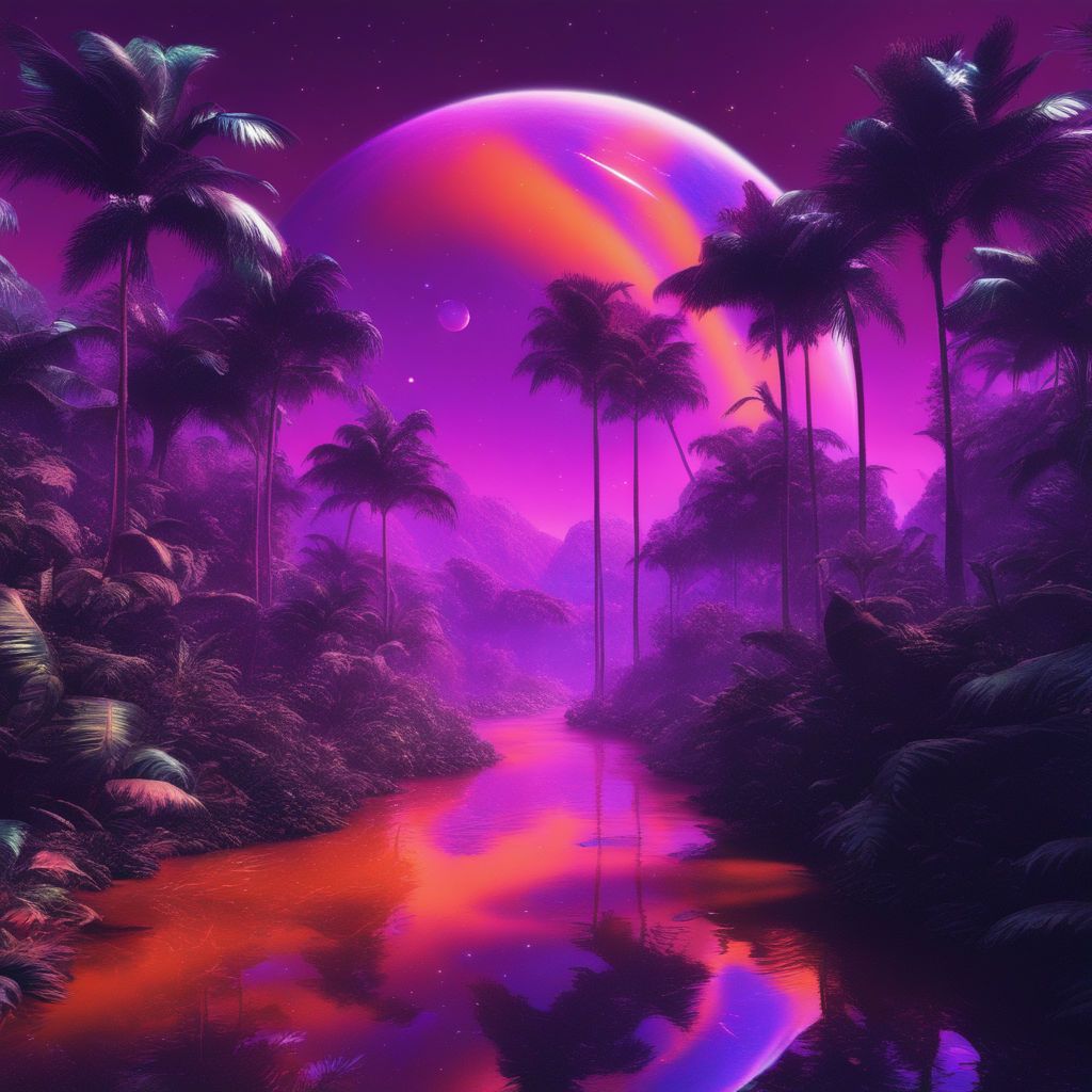 Purple Jungle Wallpapers - 4k, HD Purple Jungle Backgrounds on WallpaperBat