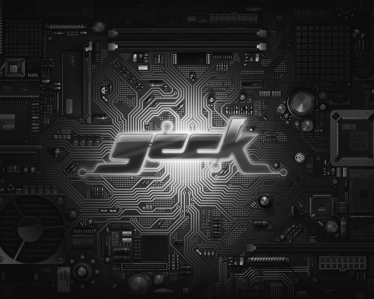 Tech рисунки. Geek Wallpaper.