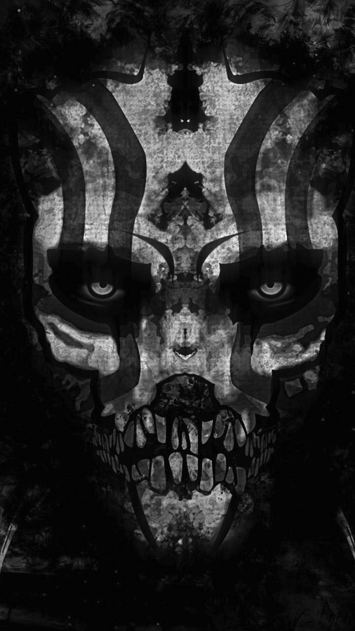 Black and White Skull Wallpapers - 4k, HD Black and White Skull ...