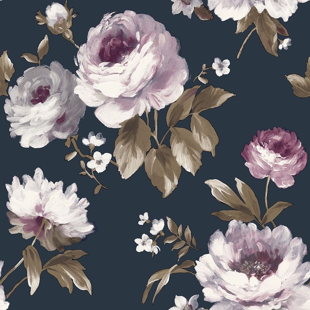 Navy Floral Wallpapers - 4k, HD Navy Floral Backgrounds on WallpaperBat