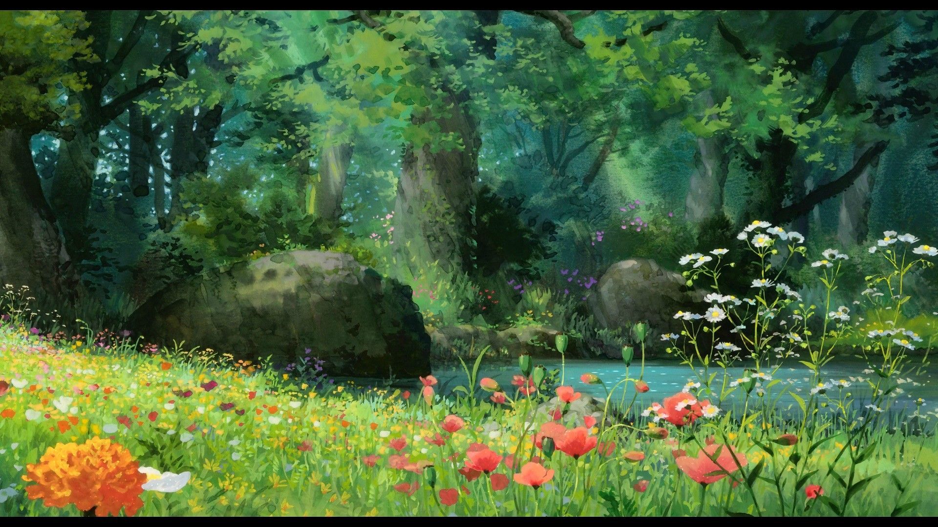 Anime Meadow Wallpapers - 4k, HD Anime Backgrounds on WallpaperBat