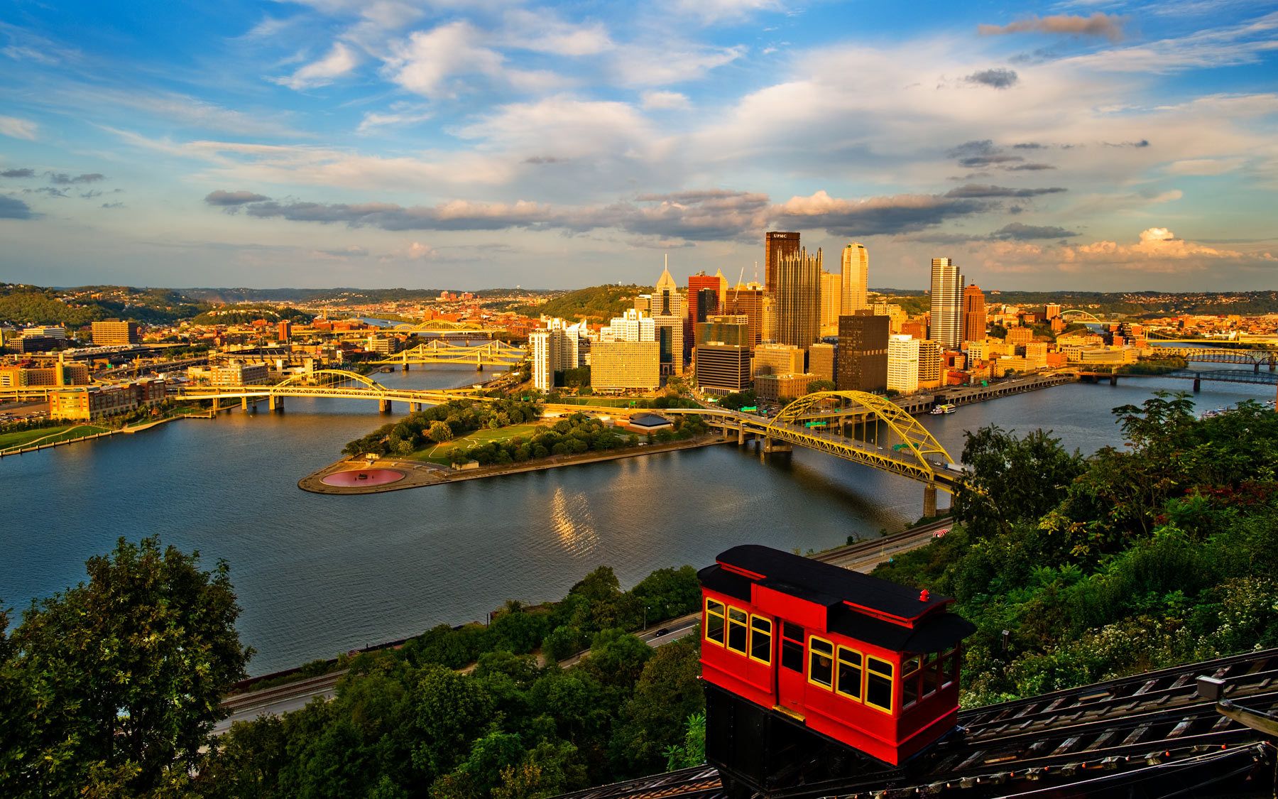 Pittsburgh Skyline Wallpapers - 4k, HD Pittsburgh Skyline Backgrounds