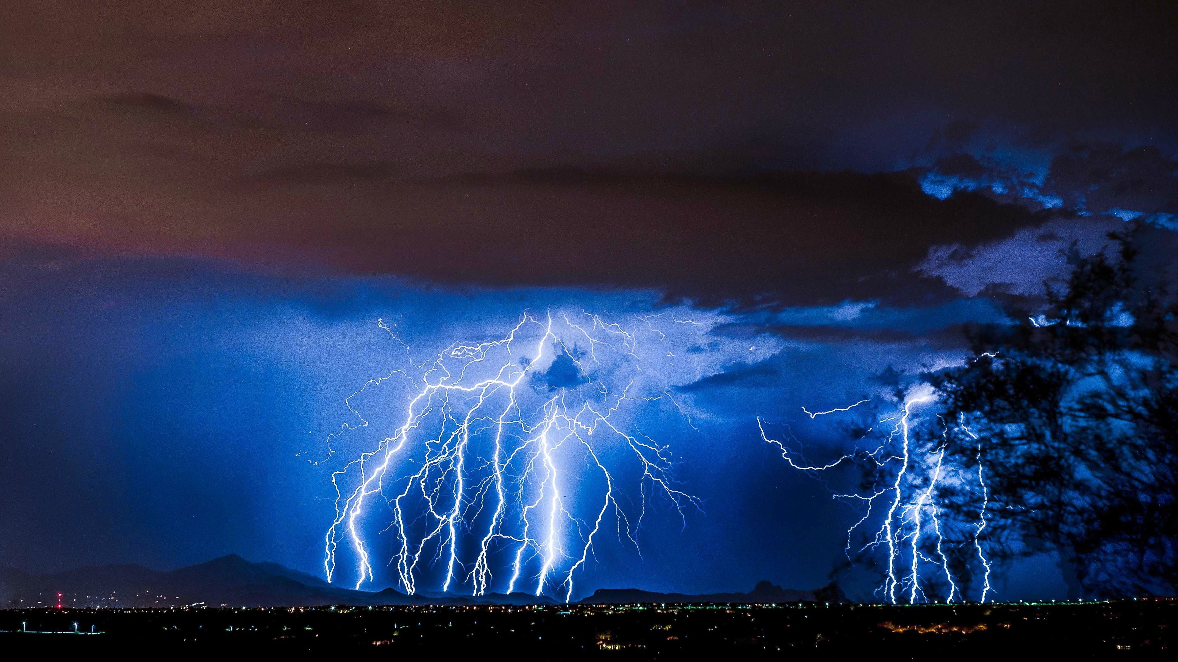 3840x2160 Download Epic Lightning Wallpaper - Epic Lightning Storm.