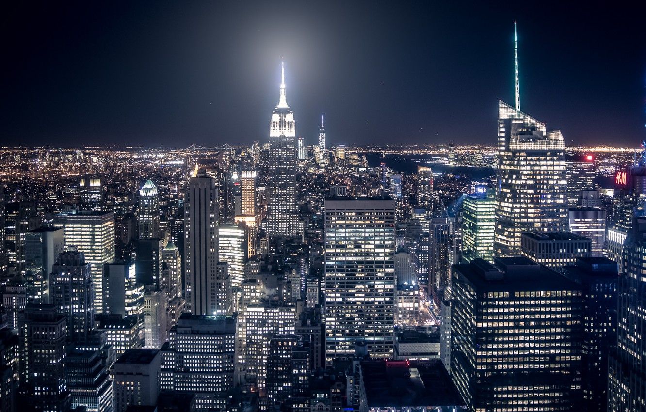 New York Night Wallpapers - 4k, HD New York Night Backgrounds on ...