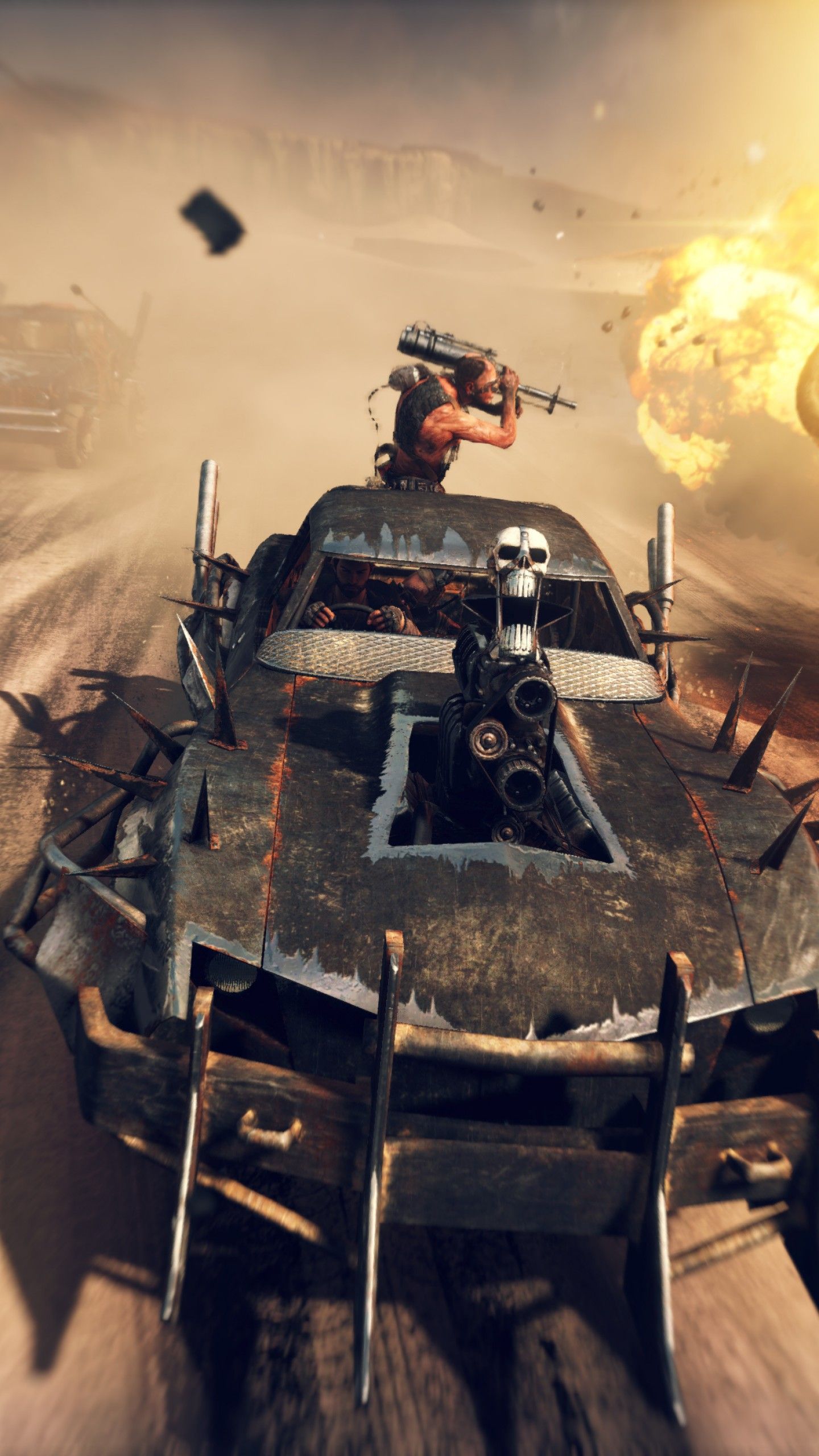 1440x2560 Wallpaper Mad Max, Best Games 2015, game, shooter, PC, PS4, Xbox ... Wallpaper