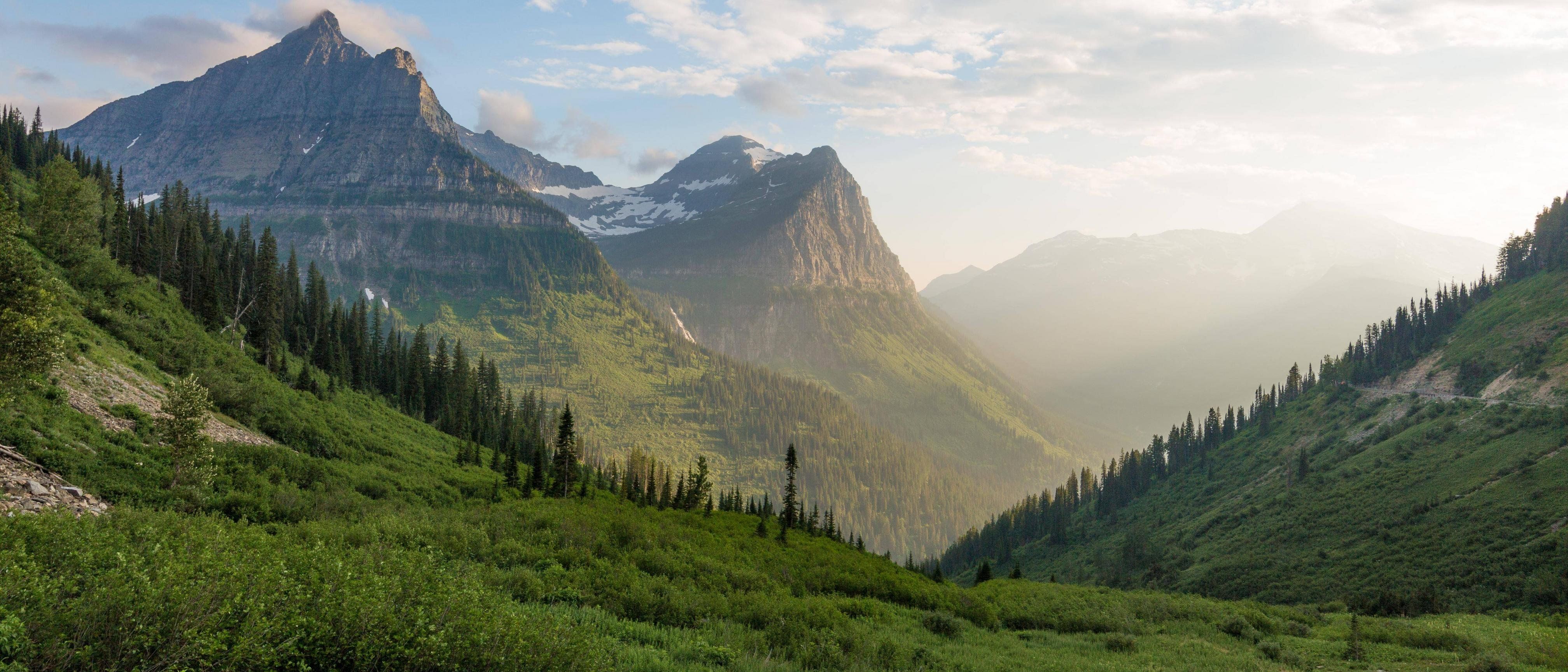 Glacier National Park Winter Wallpapers 4k, HD Glacier National Park