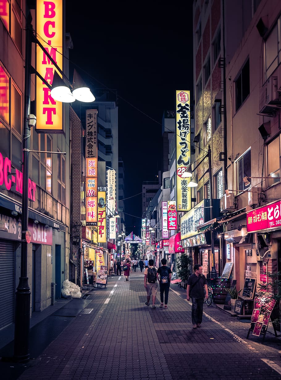 Tokyo Streets Wallpapers - 4K, Hd Tokyo Streets Backgrounds On Wallpaperbat
