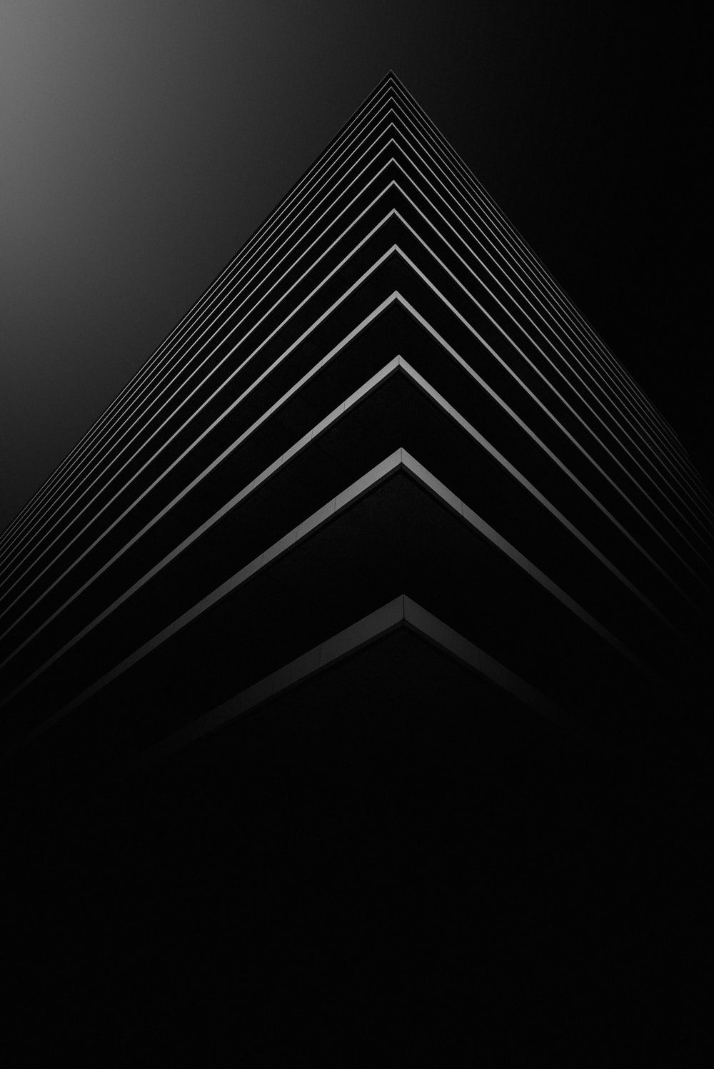 Black Abstract Wallpaper 4k