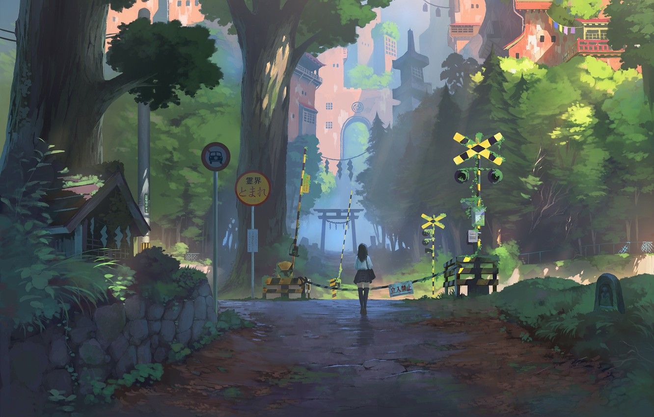 Anime Street Wallpapers - 4k, HD Anime Street Backgrounds on WallpaperBat