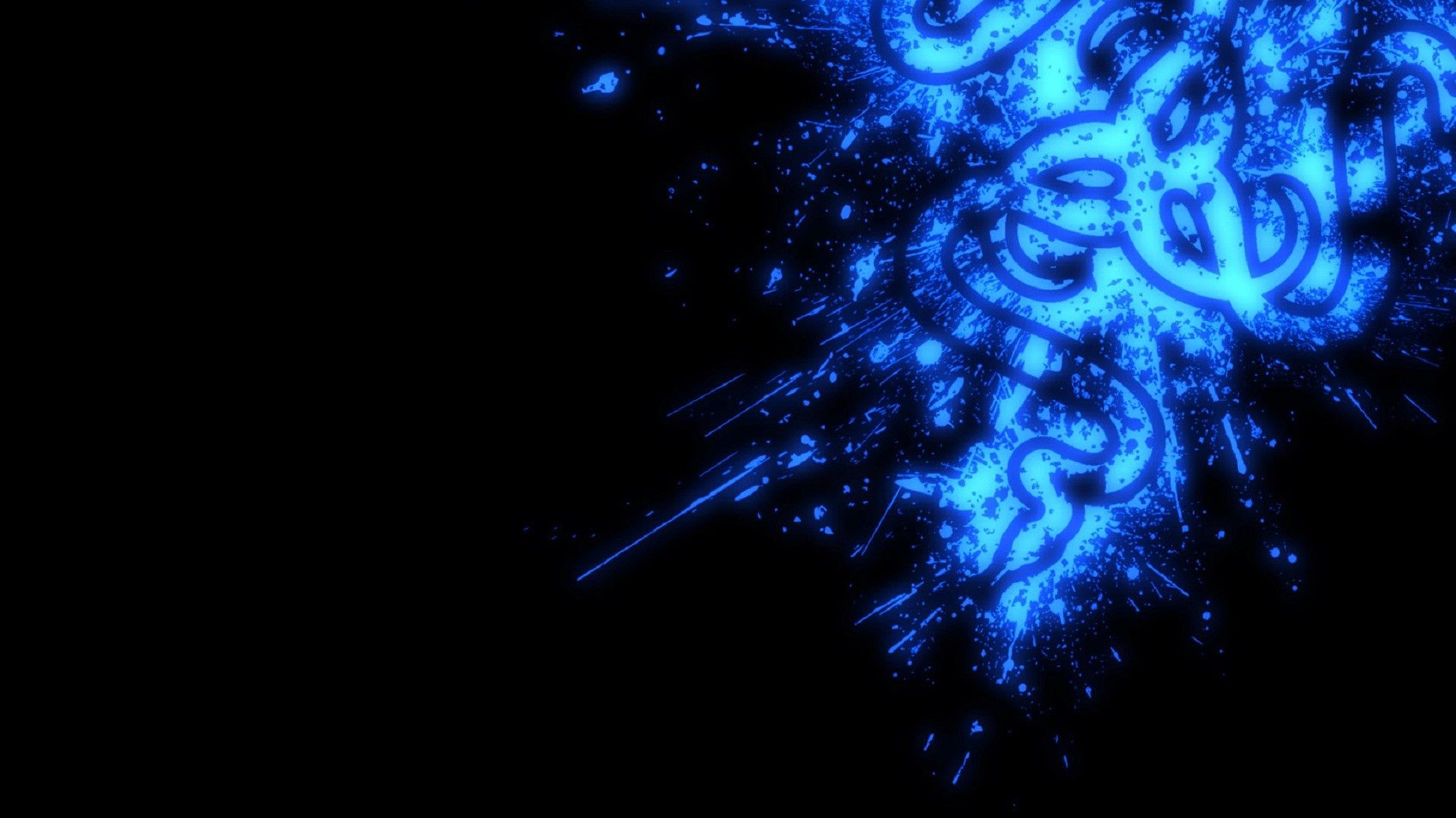 black and blue wallpaper 1920x1080