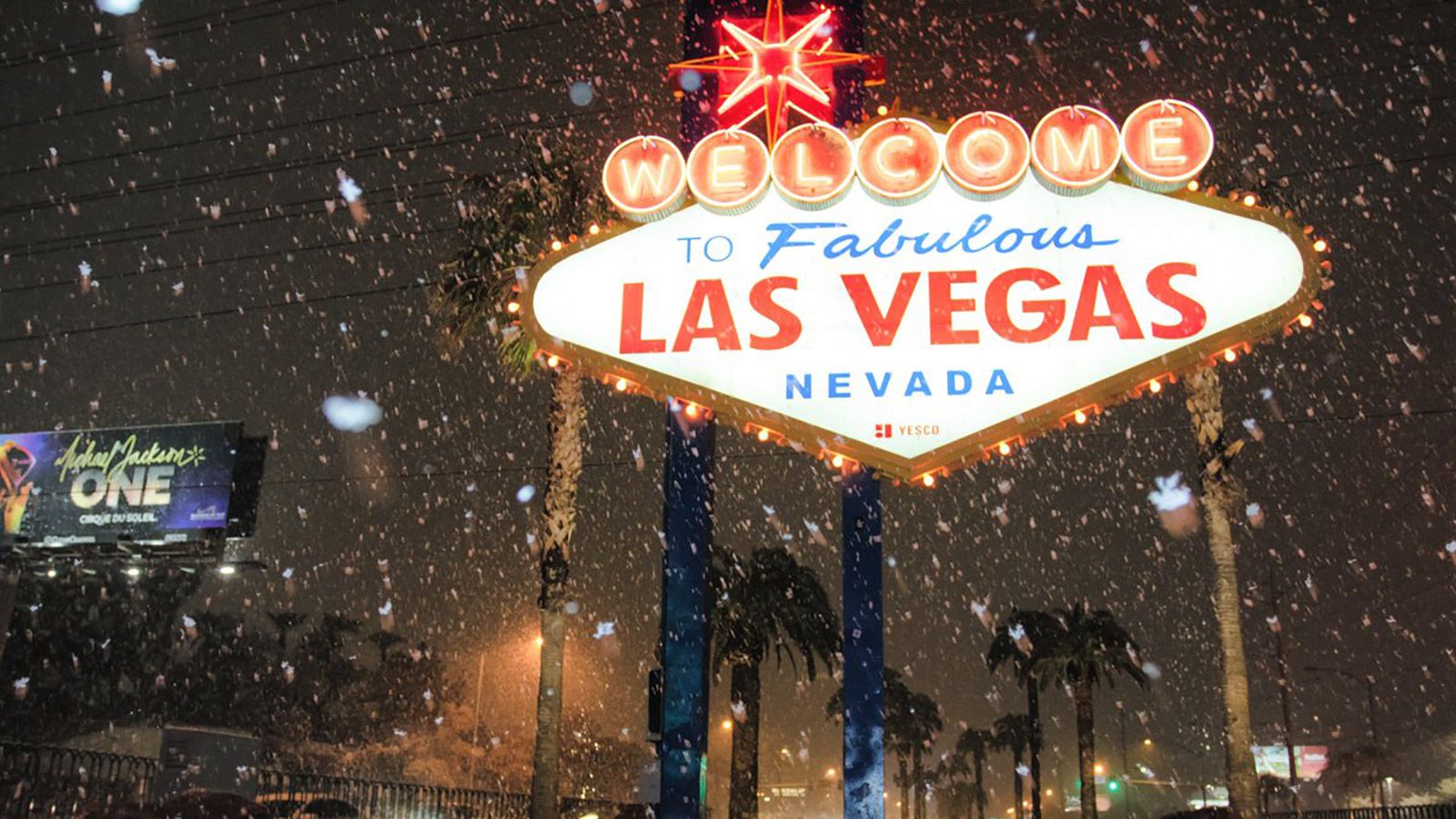 1600x900 Las Vegas hit with rare dusting of snow - CNN Video Wallpaper