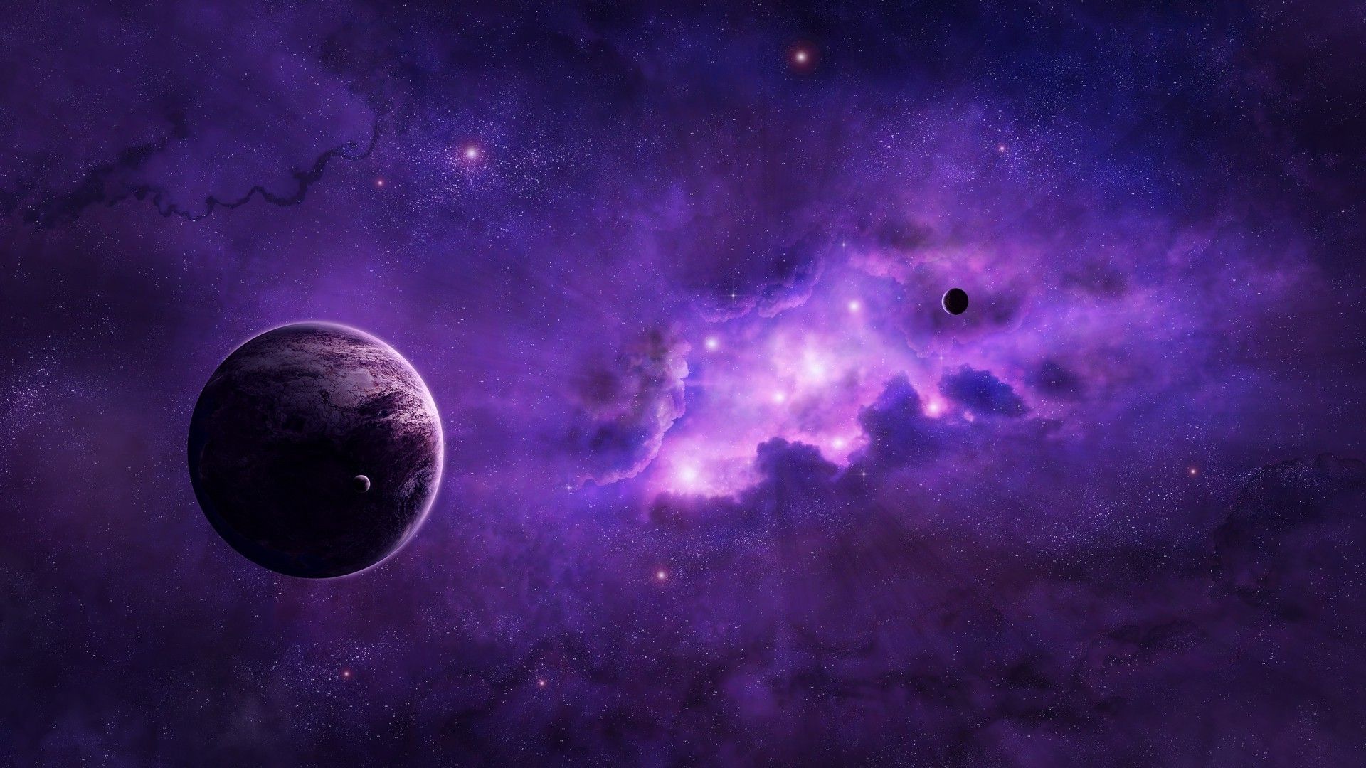 Purple Space Wallpapers - 4k, HD Purple Space Backgrounds on WallpaperBat