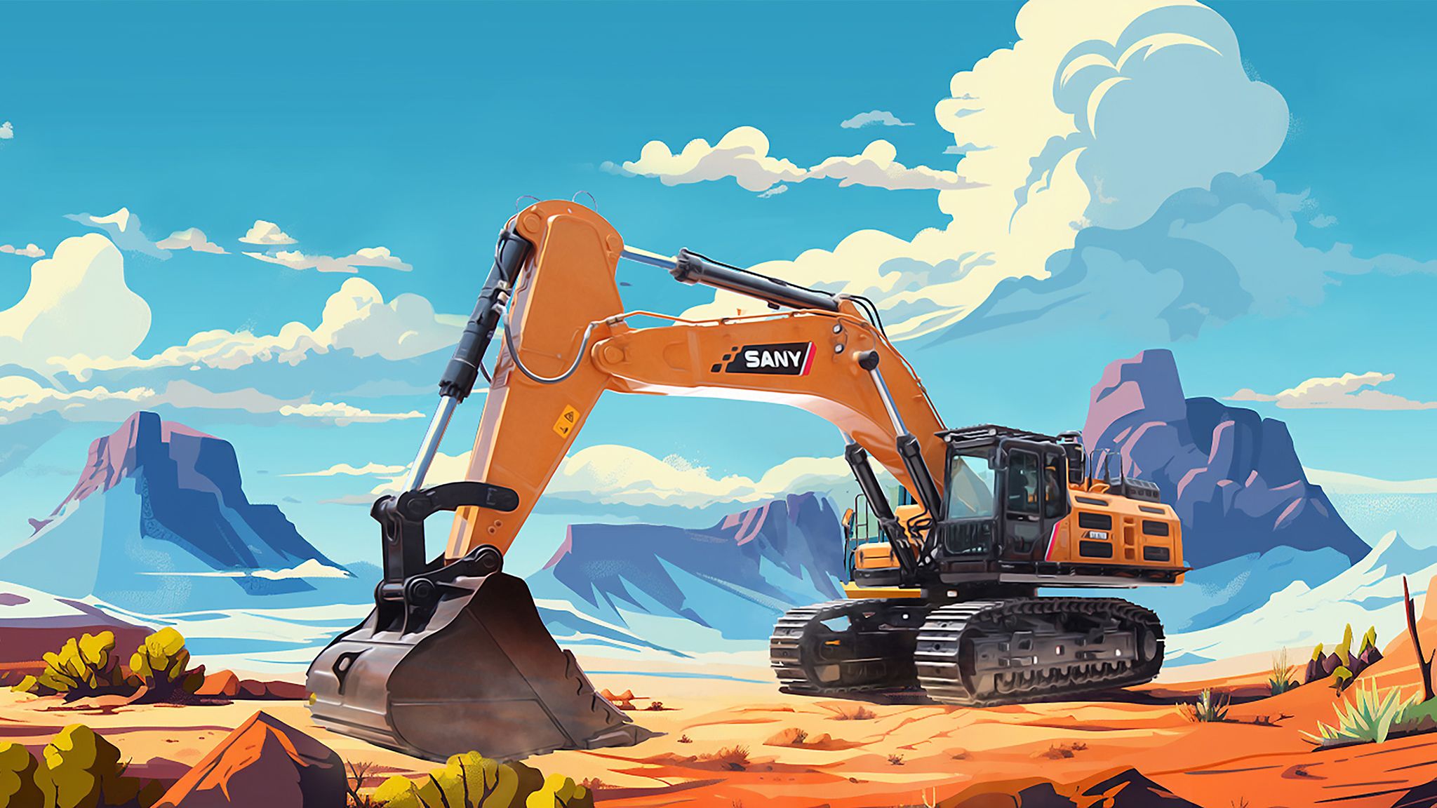 Excavator Wallpapers - 4k, HD Excavator Backgrounds on WallpaperBat