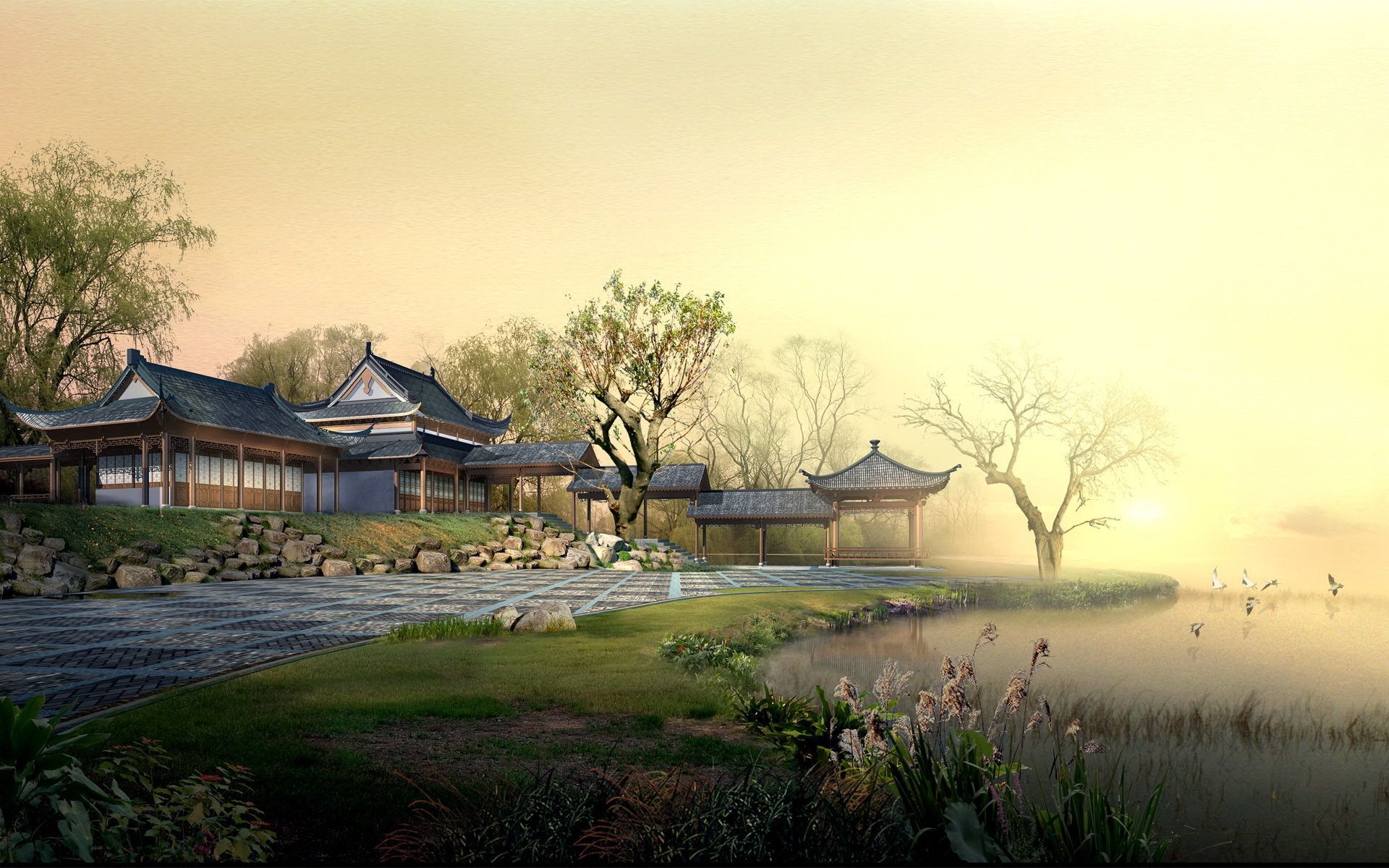Chinese Landscape Wallpapers 4k Hd, Beautiful Chinese Landscape Wallpapers For Iphone