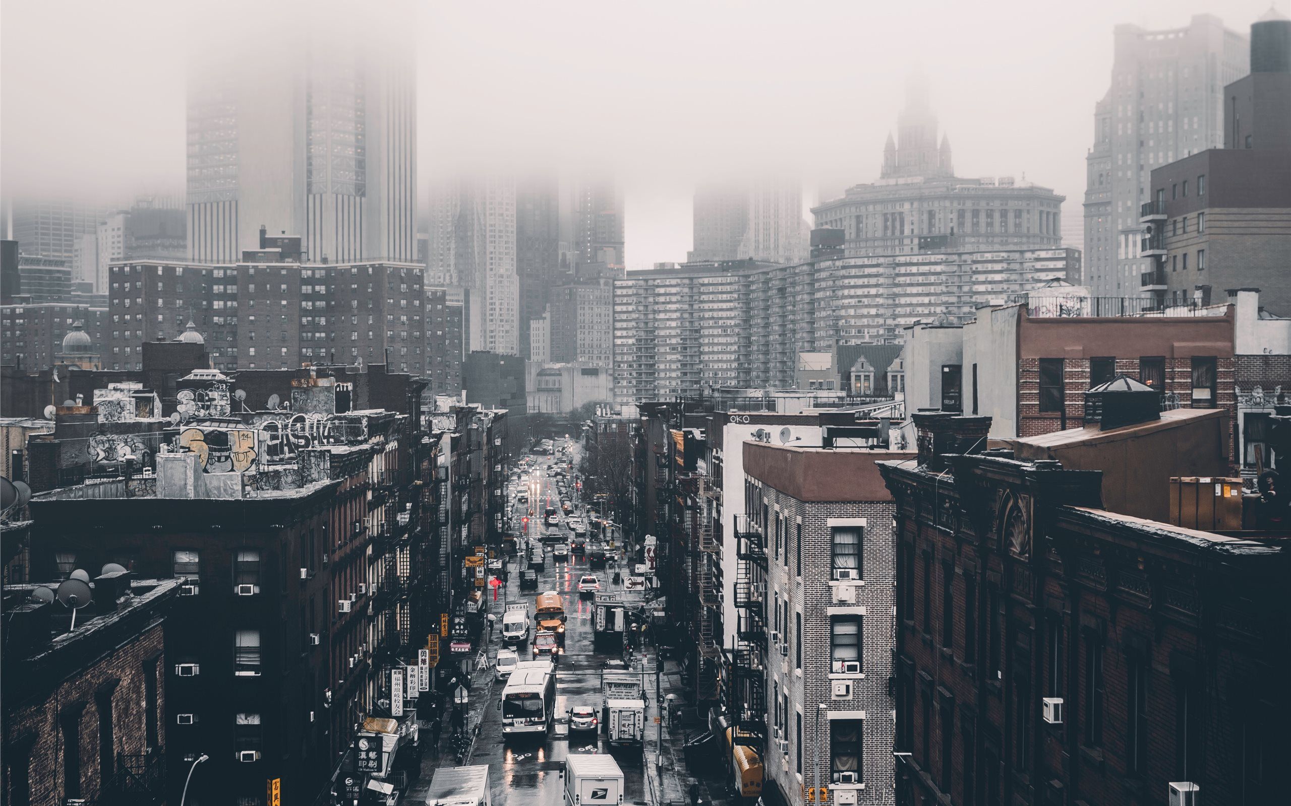 Foggy City Wallpapers - 4k, HD Foggy City Backgrounds on WallpaperBat