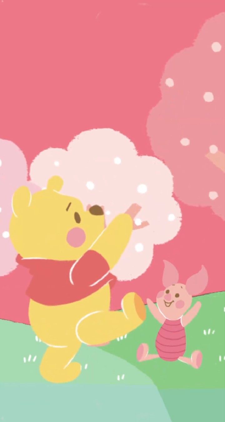 Winnie The Pooh Spring Wallpapers 4k Hd Winnie The Pooh Spring Backgrounds On Wallpaperbat