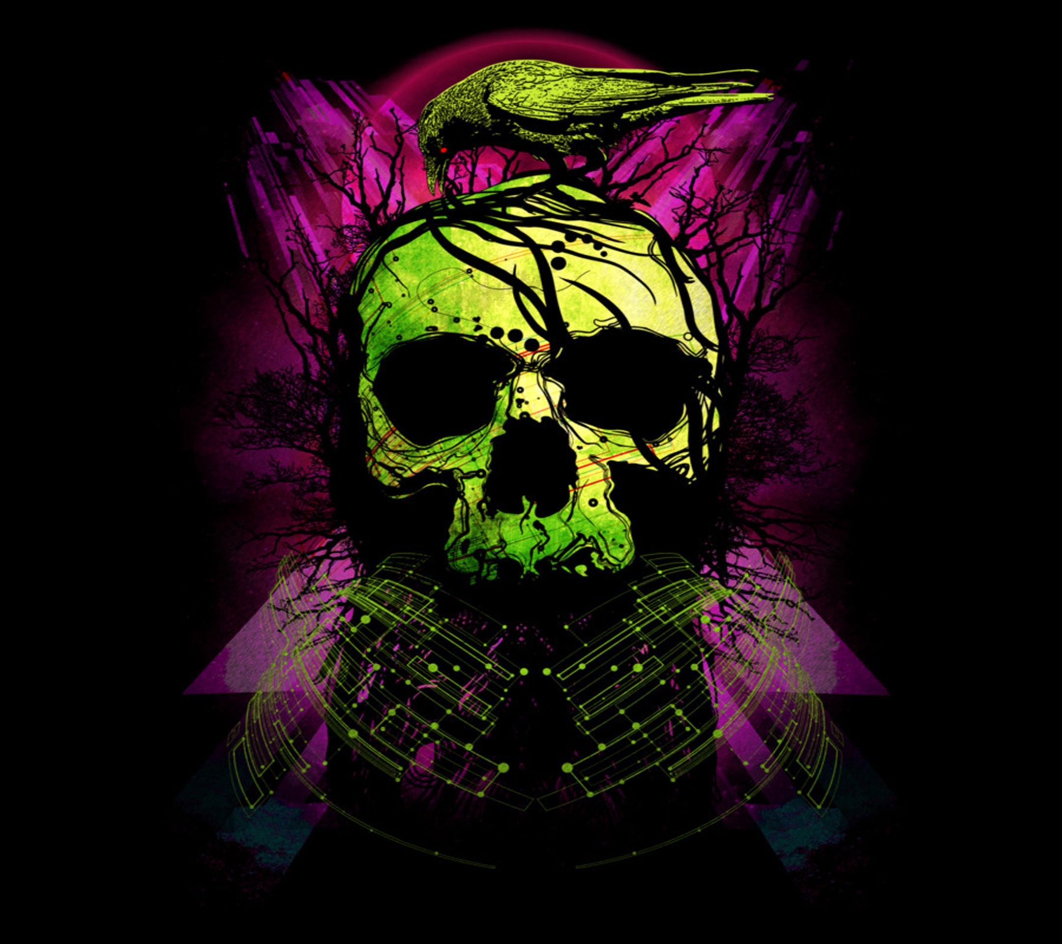 Purple skull wallpapers 4k hd purple skull backgrounds on wallpaperbat