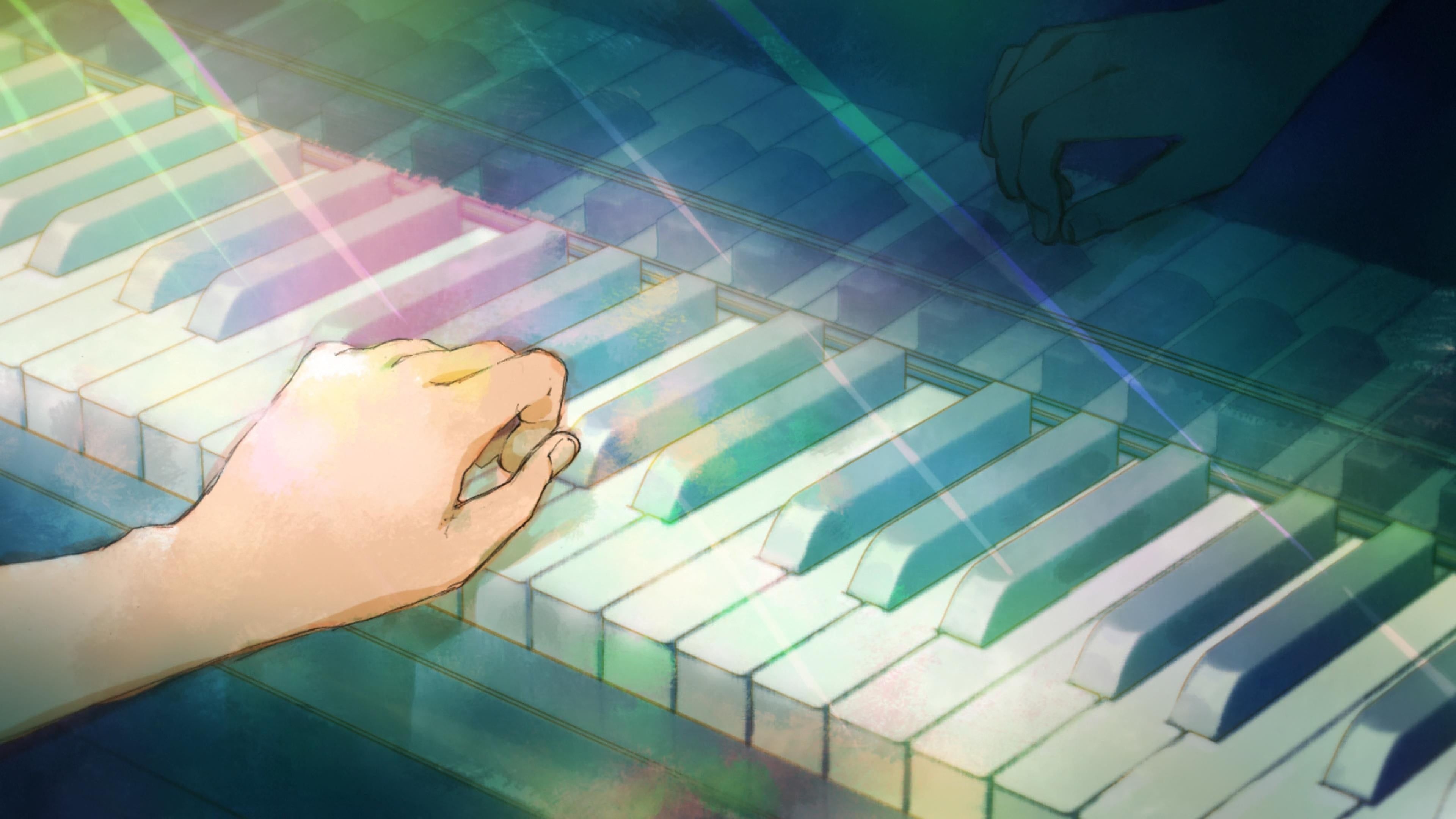 3840x2160 Anime character playing piano digital wallpaper HD wallpaper. Wallpaper Flare on WallpaperBat