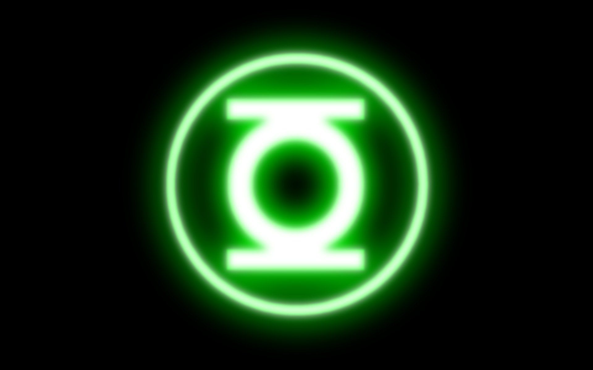 logotipo de linterna verde