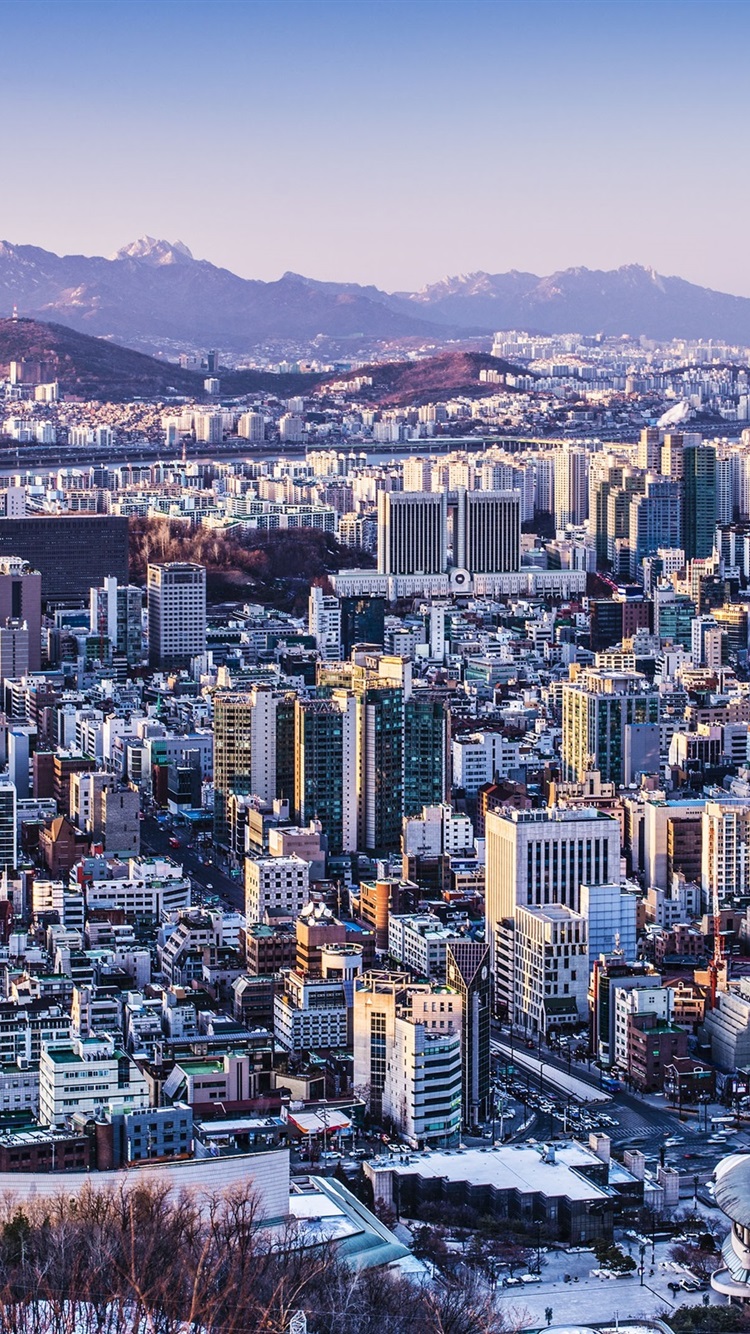 750x1334 Wallpaper Korea Seoul city 2880x1800 HD Picture, Image Wallpaper