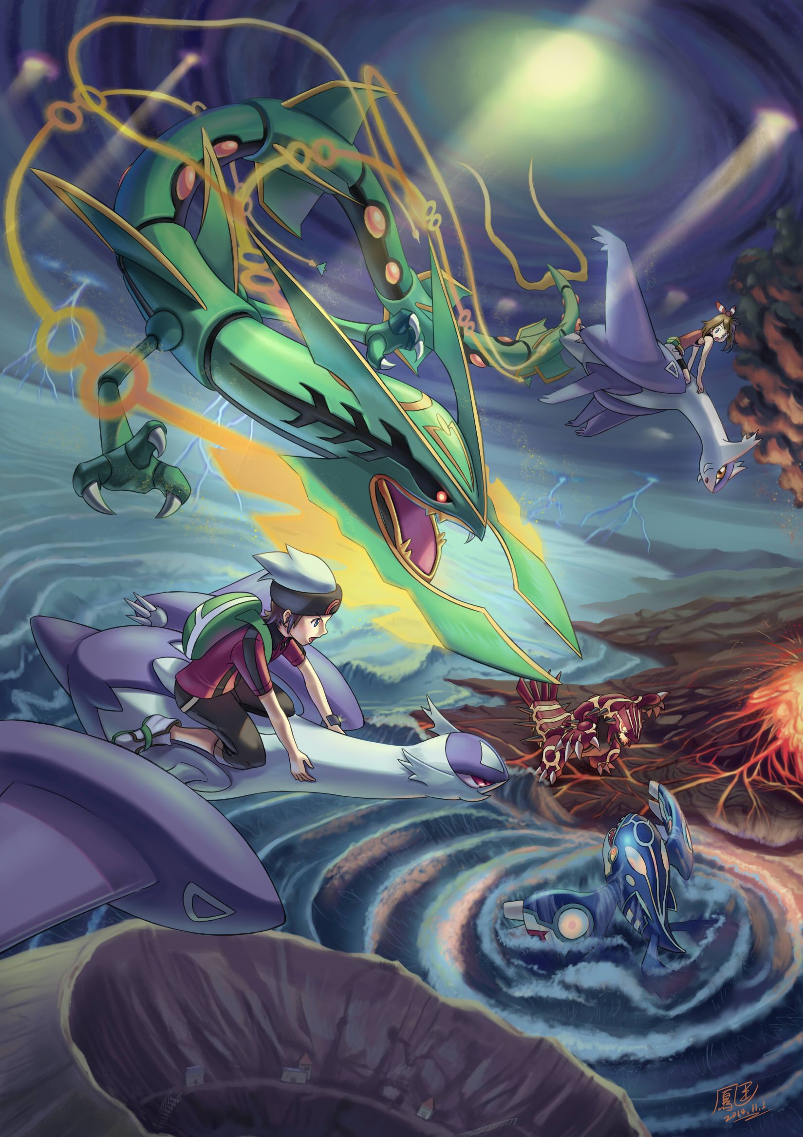 Rayquaza Wallpapers - 4k, HD Rayquaza Backgrounds on WallpaperBat
