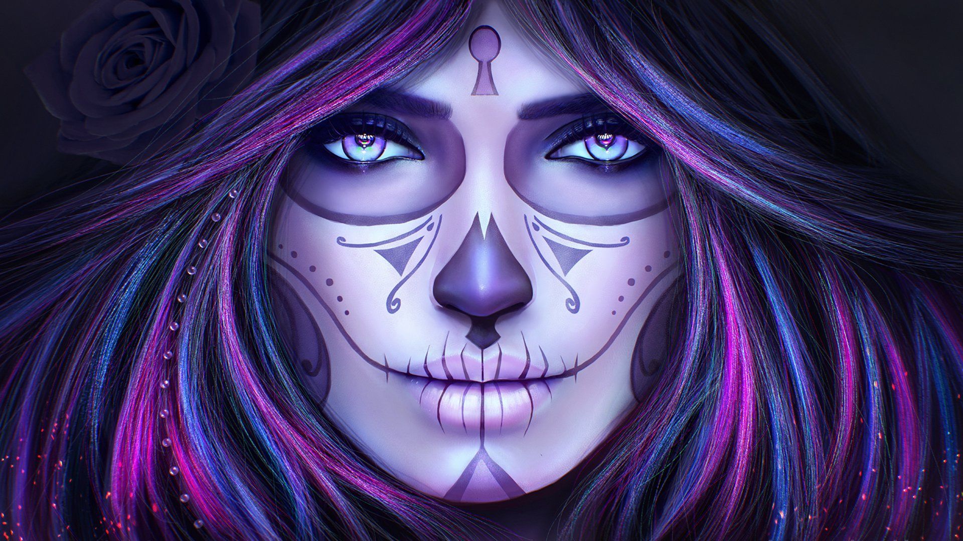 Purple Skull Wallpapers - 4k, HD Purple Skull Backgrounds on WallpaperBat