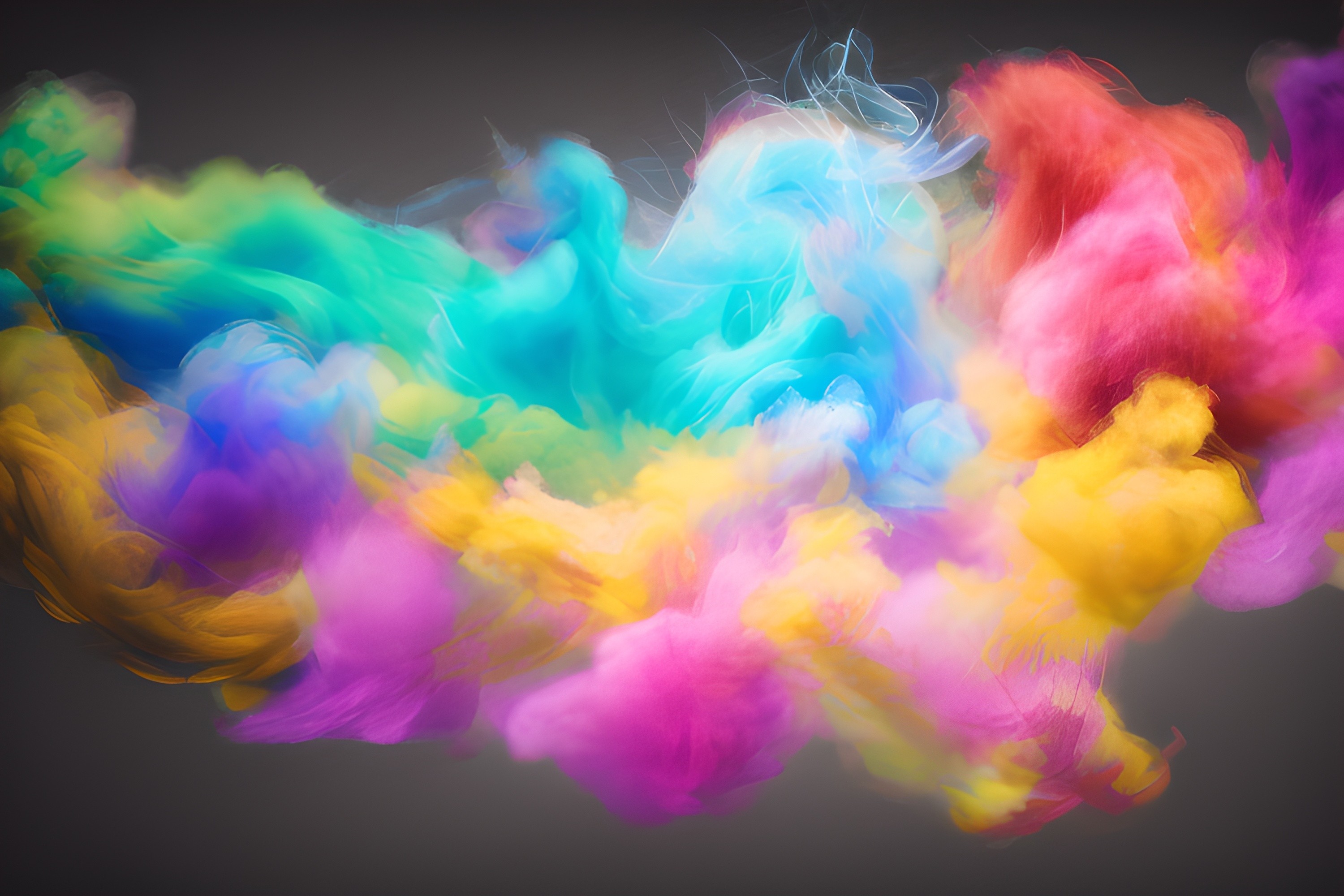 Rainbow Smoke Wallpapers - 4k, HD Rainbow Smoke Backgrounds on WallpaperBat