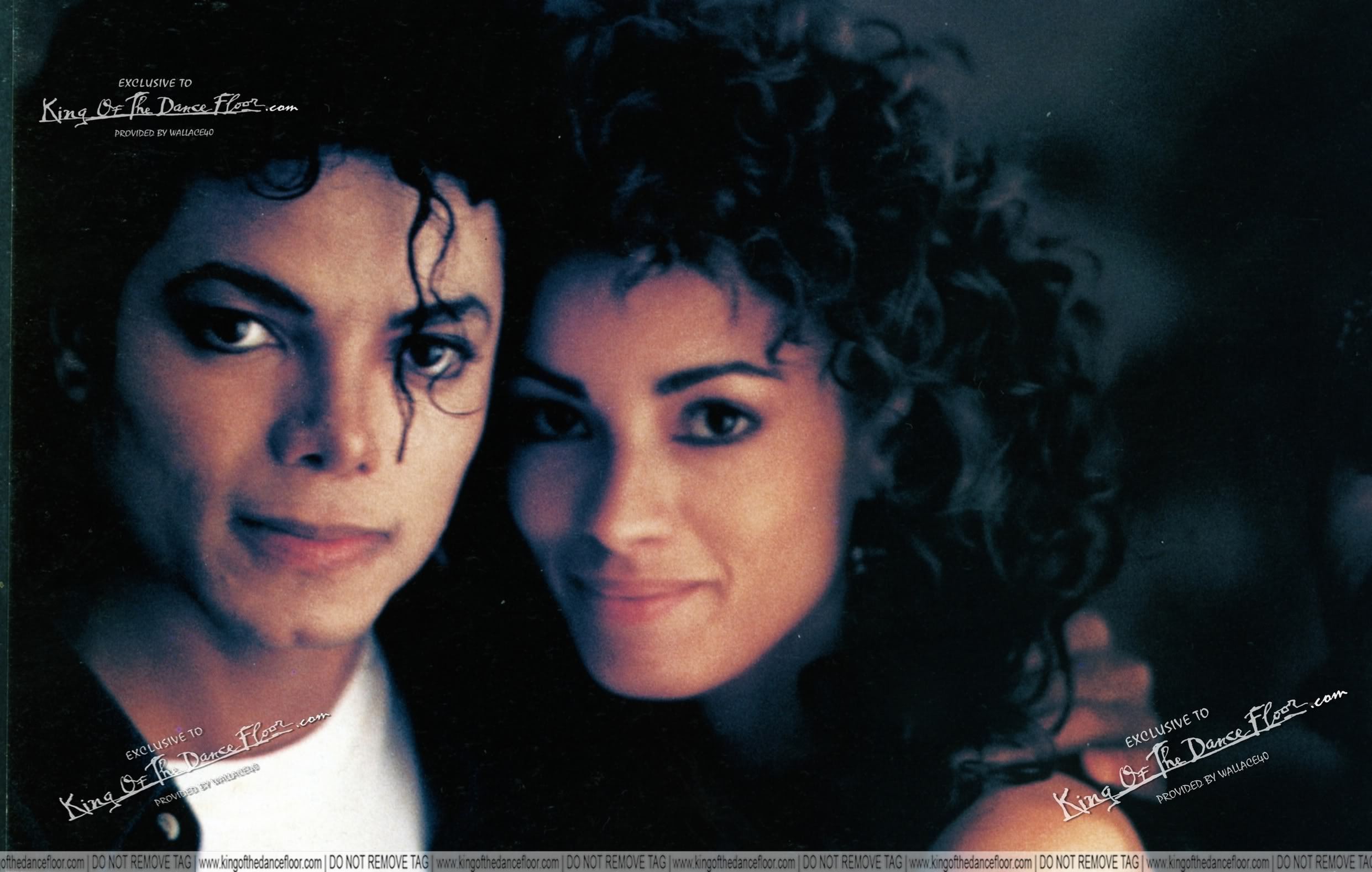 I last make me feel. Michael Jackson and Tatiana Thumbtzen.