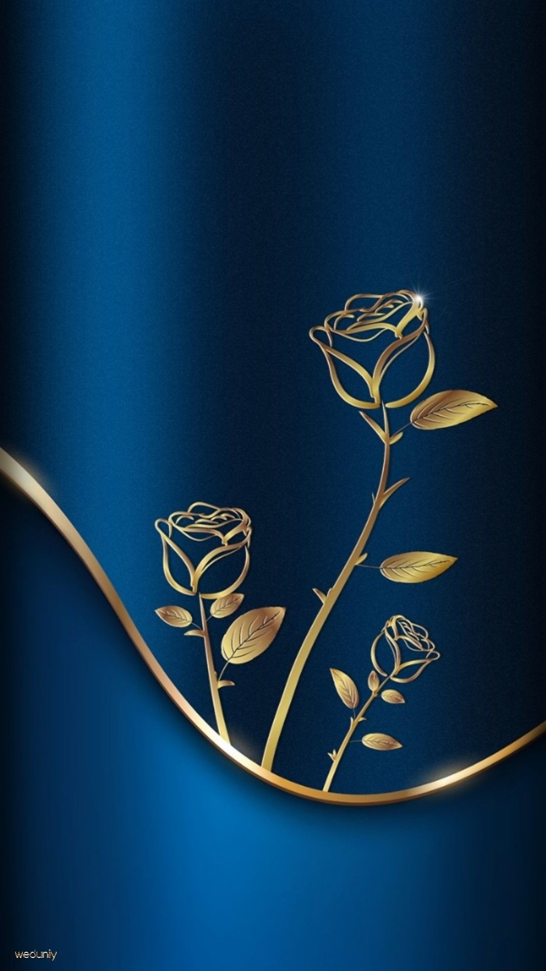 Blue Gold Wallpapers 4k Hd Blue Gold Backgrounds On Wallpaperbat